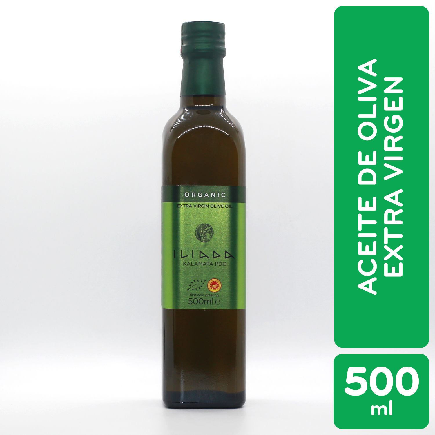 Aceite Oliva Extra Virgen Kalamata Organico Iliada