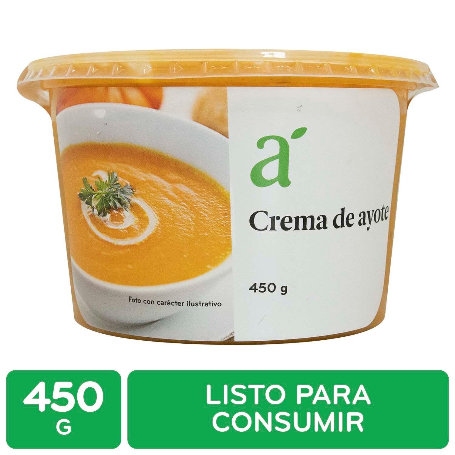 Crema De Ayote Grande Auto Mercado Unidad 450 G