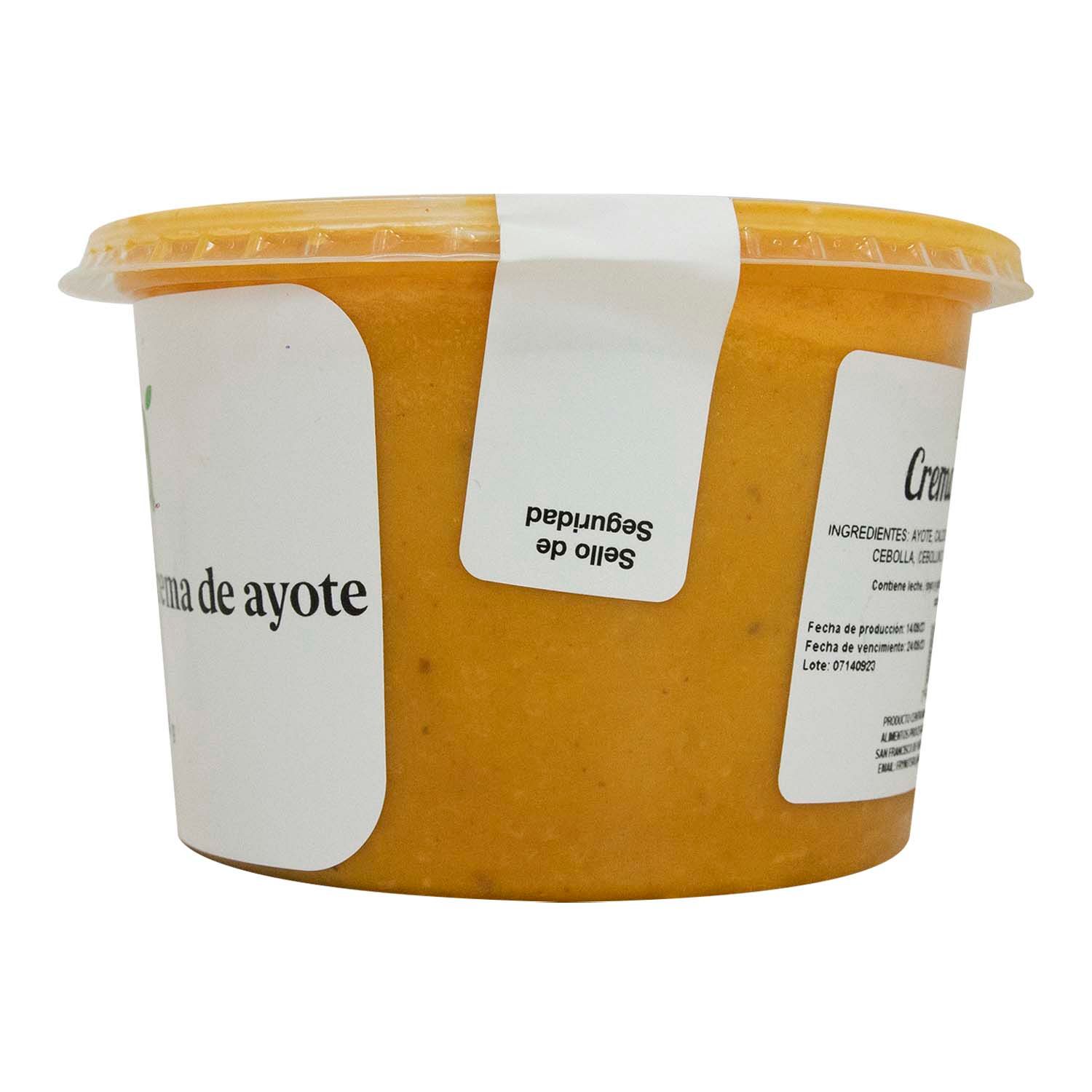 Crema De Ayote Grande Auto Mercado Unidad 450 G