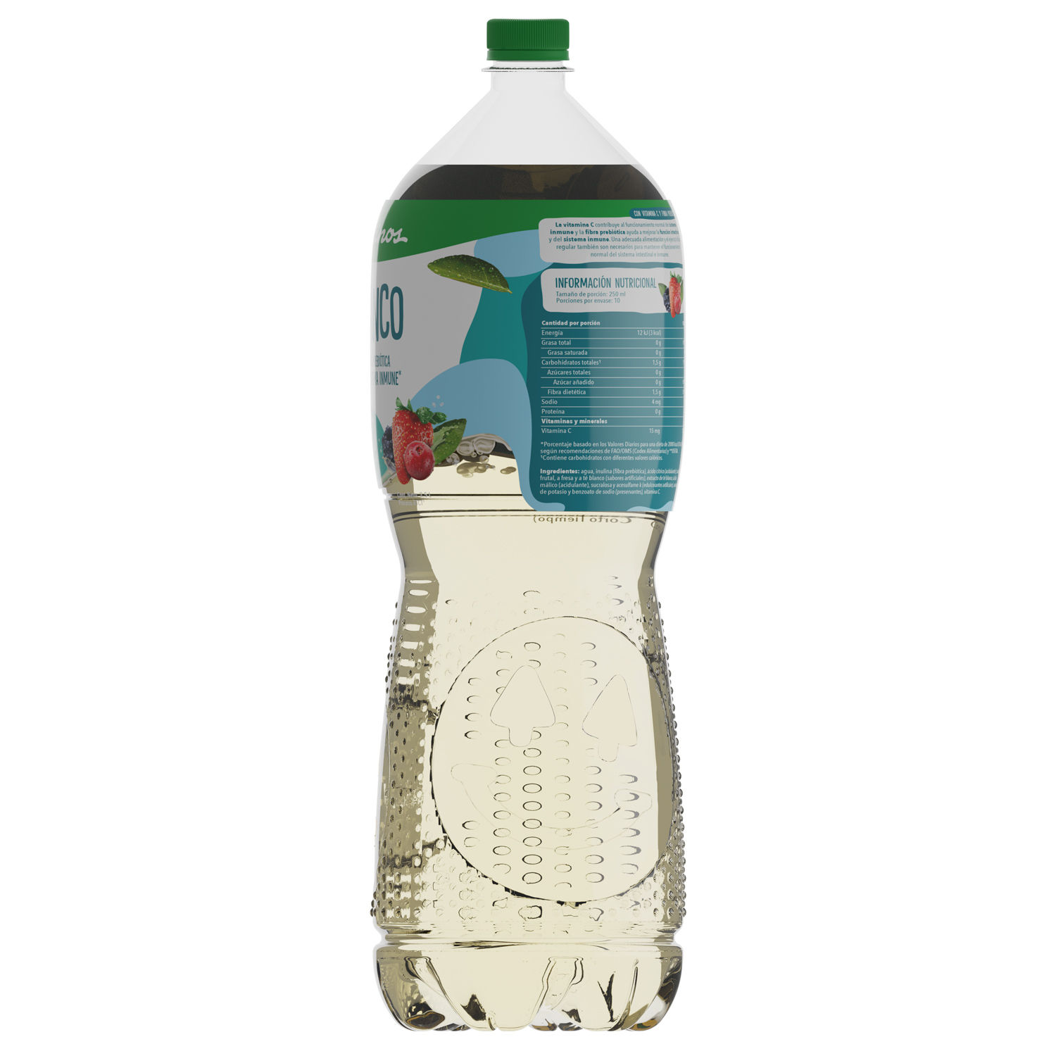 Bebida Te Líquido Blanco Cero Dos Pinos Botella 2500 Ml
