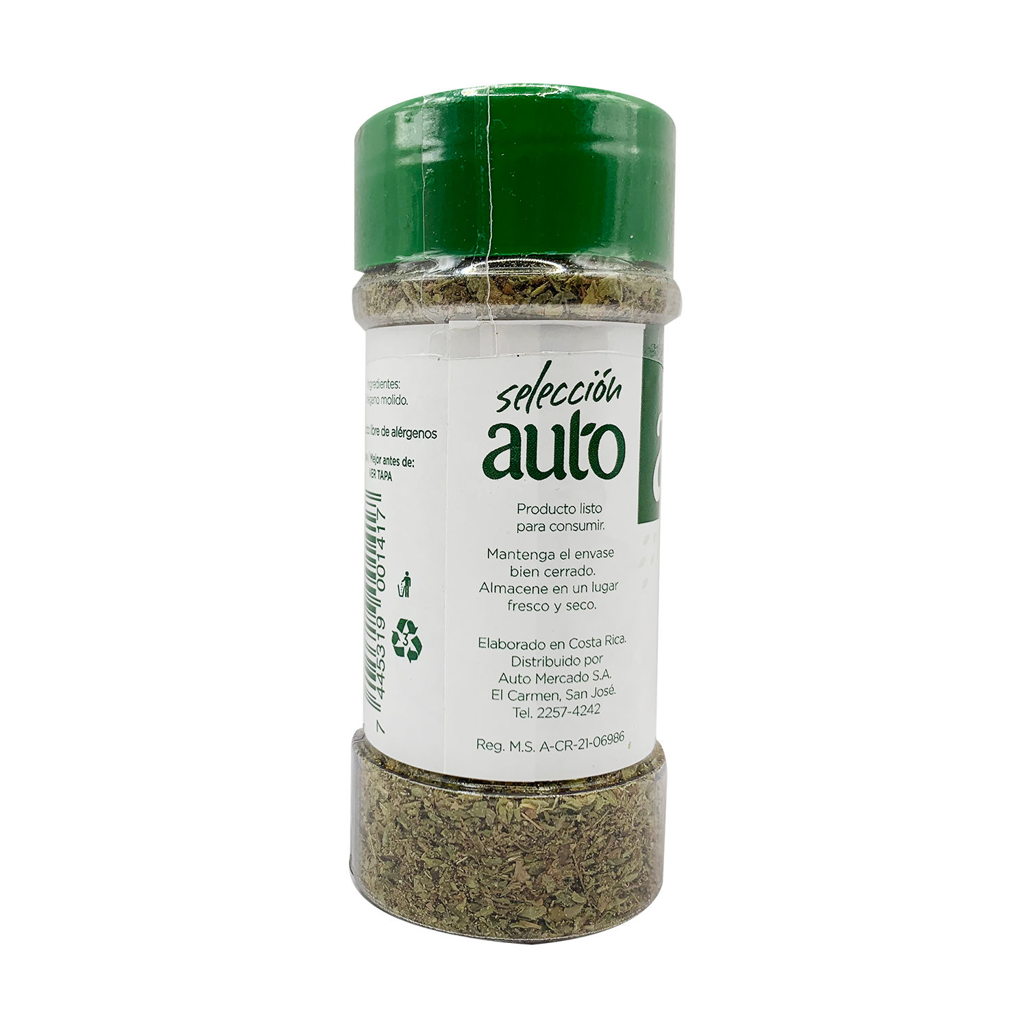 Oregano Molido Selección Auto Envase 25 G