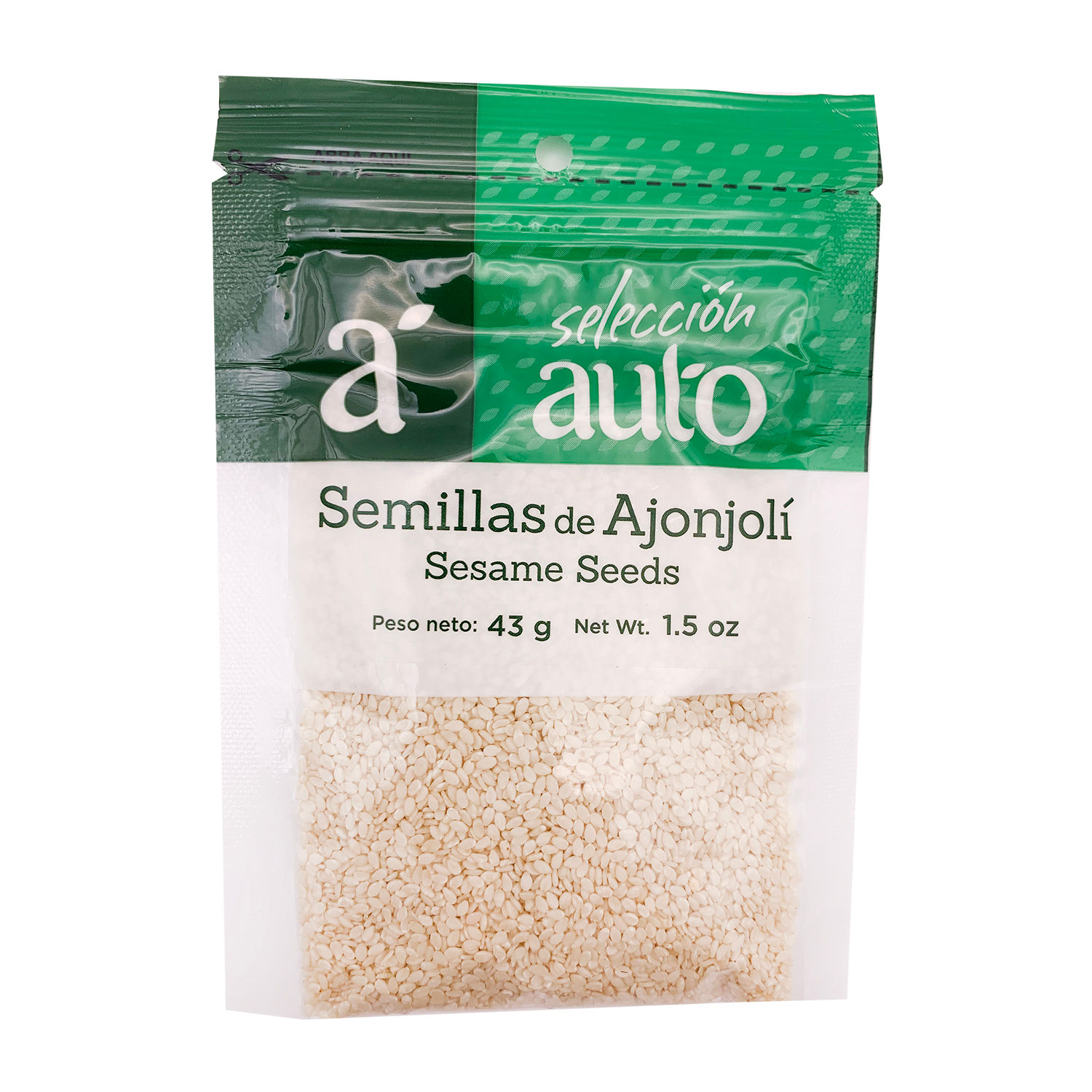 Ajonjoli Selección Auto Bolsa 43 G