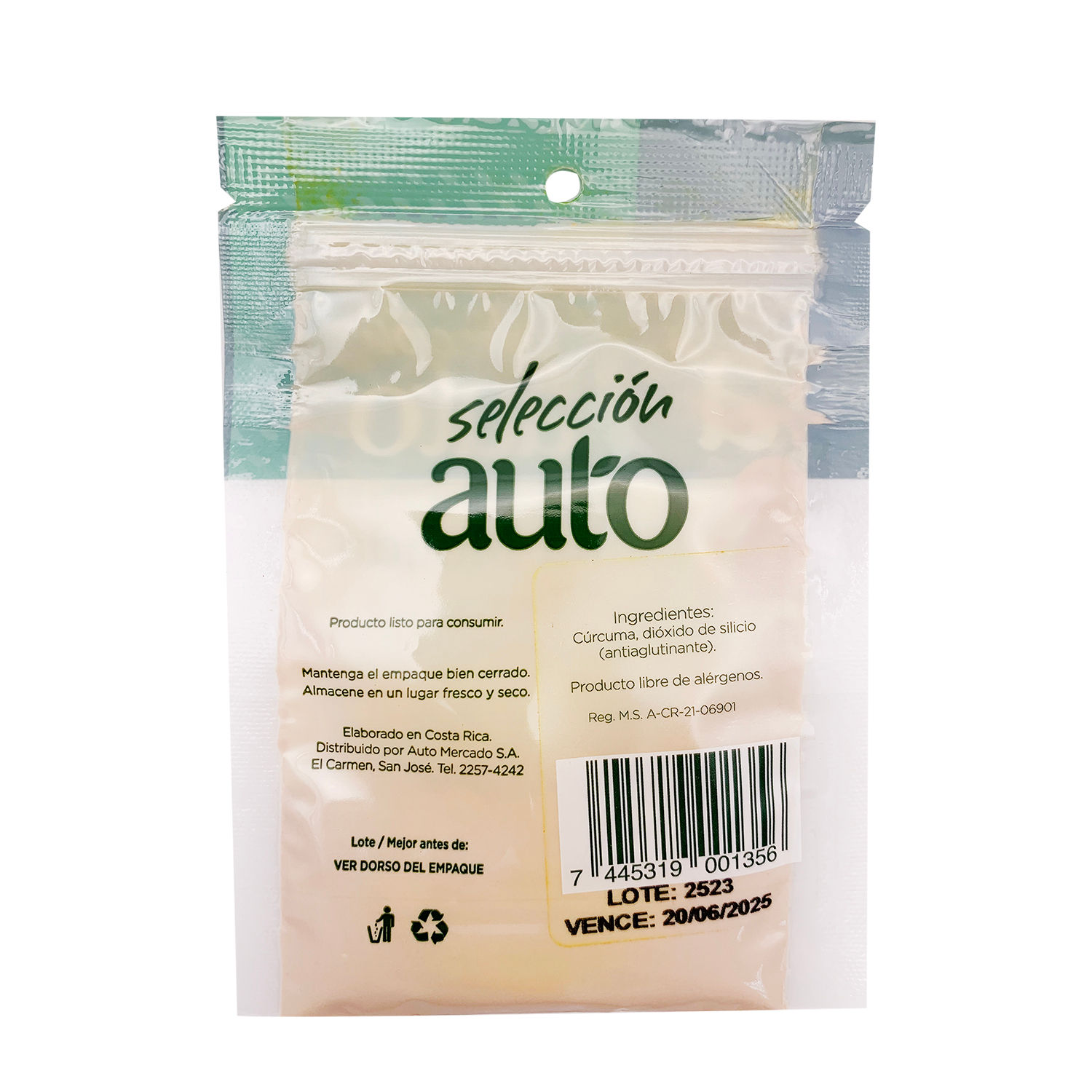 Curcuma Selección Auto Paquete 14 G