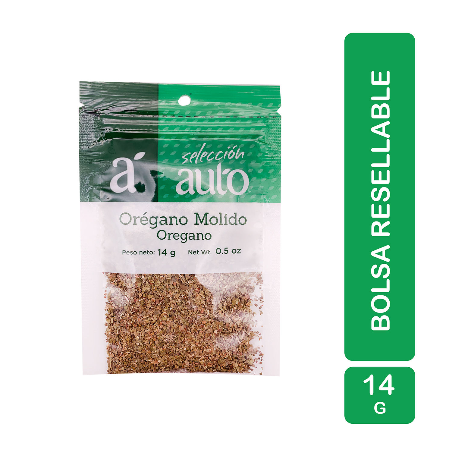 Oregano Molido Selección Auto Paquete 14 G