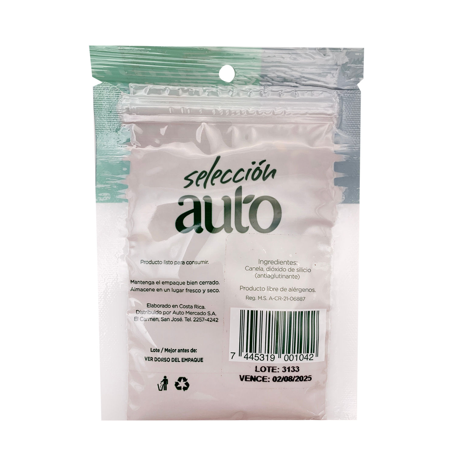 Canela Polvo Selección Auto Paquete 14 G