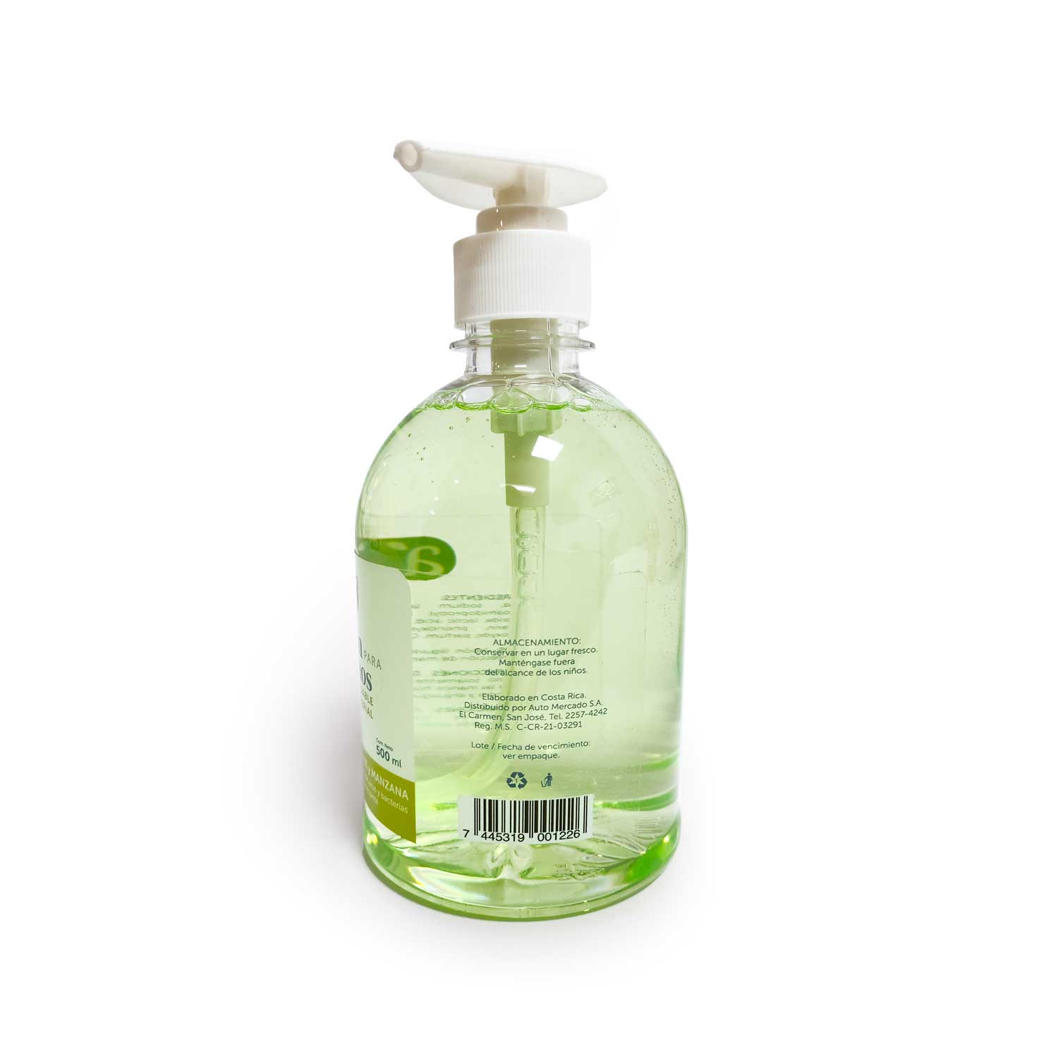 Jabon Liquido Manos  Antibacterial  Arbol De Te Y Manzana Selección Auto Envase 500 G