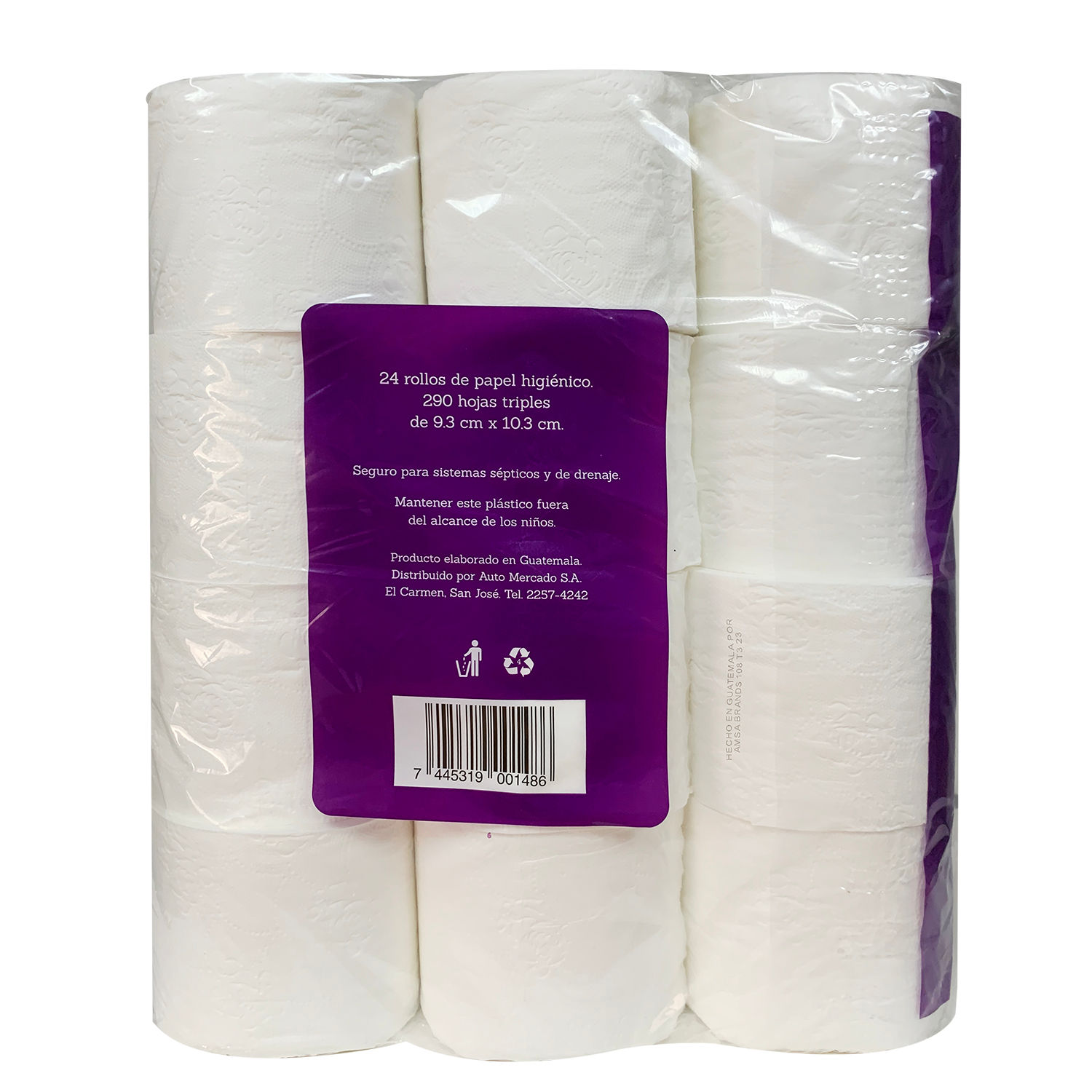 Papel Higienico Triple Hoja Vainilla Y Almendra 24u Selección Auto Paquete 2760 G