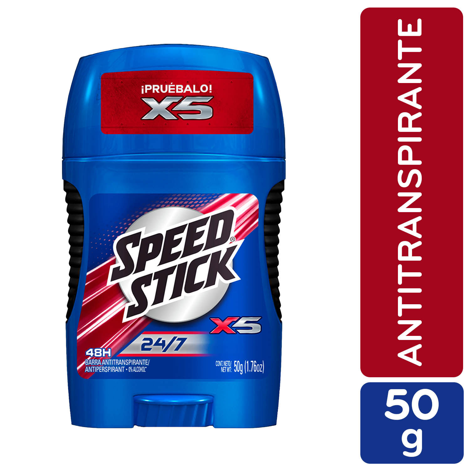 Desodorante Barra X5 Speed Stick Envase 50 G