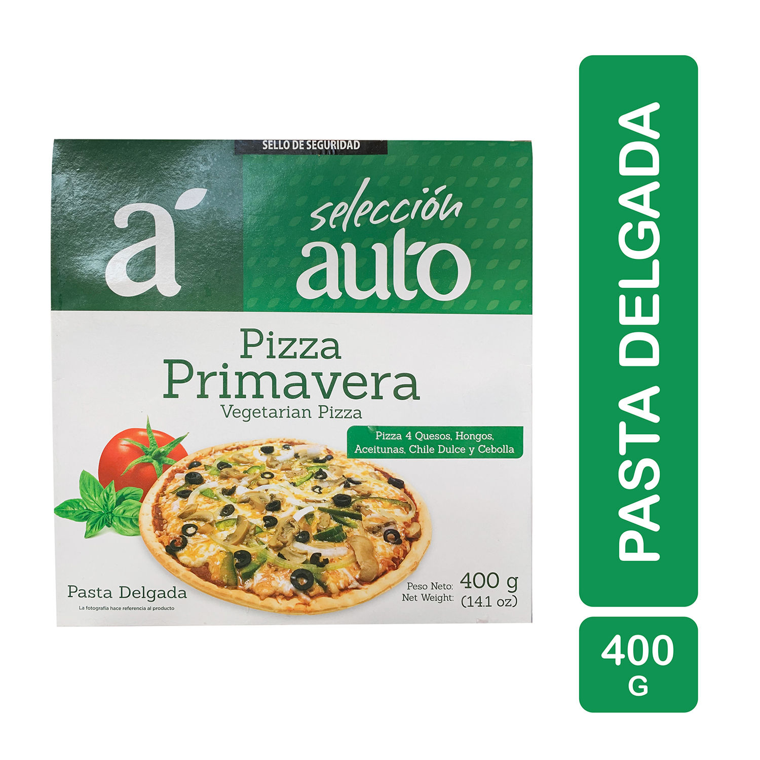 Pizza Primavera Selección Auto Caja 400 G