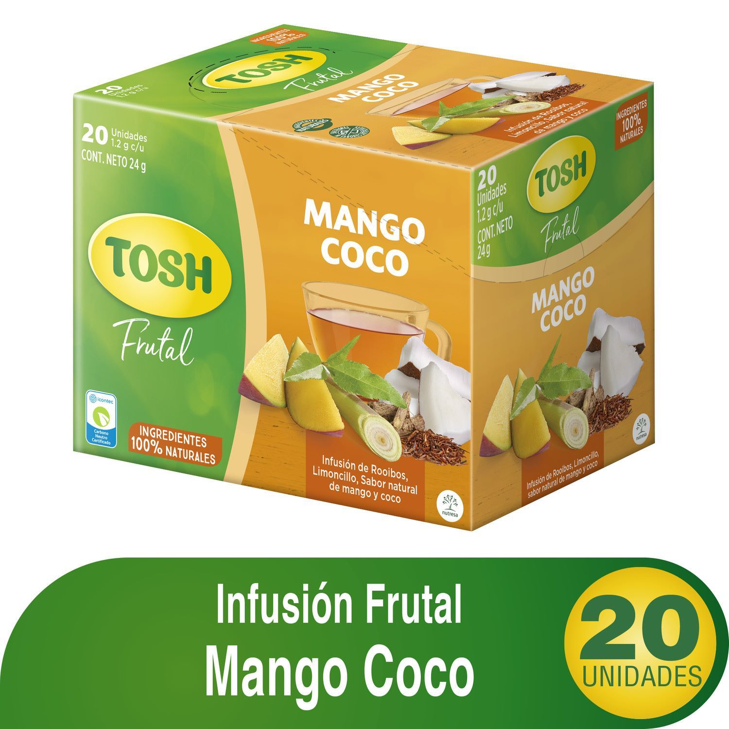 Te Mango Coco Tosh Caja 24 G