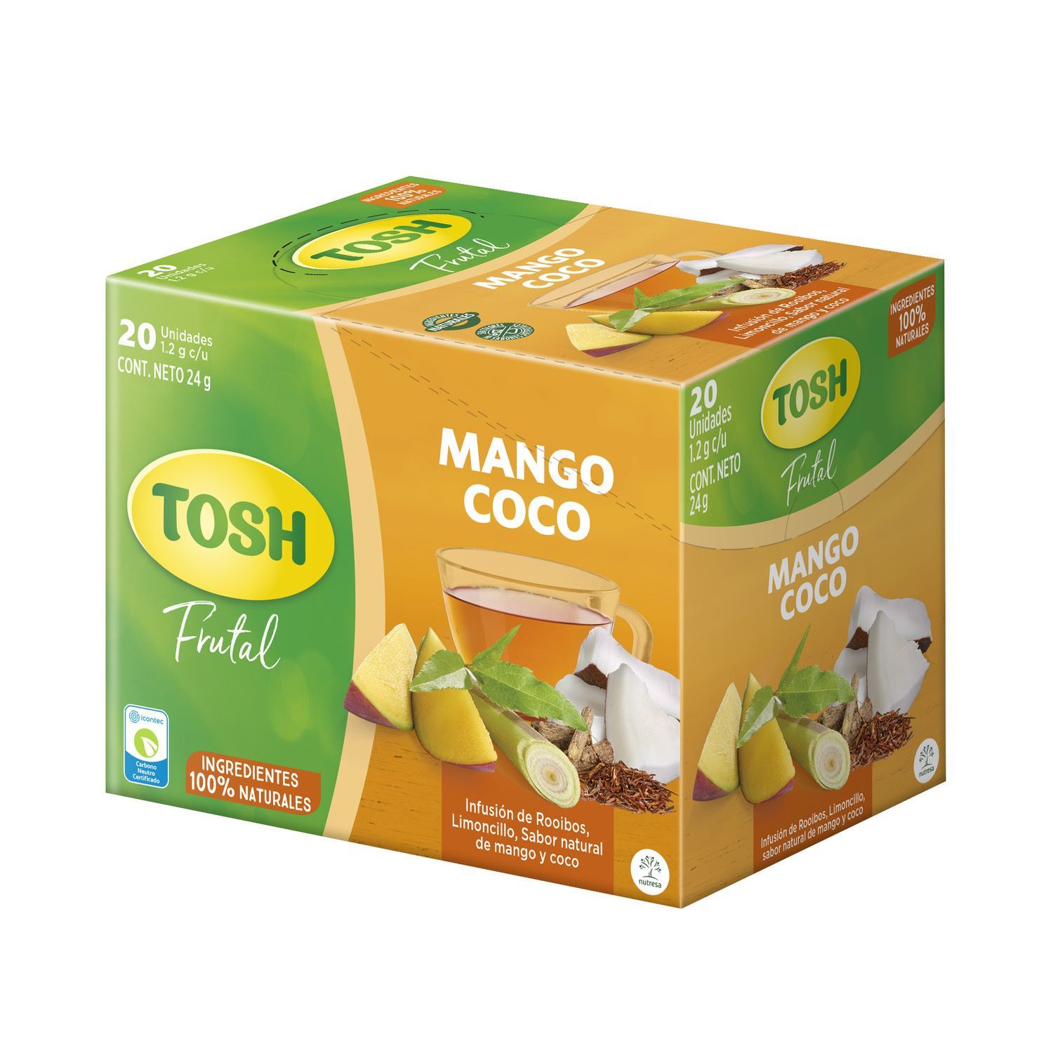 Te Mango Coco Tosh Caja 24 G