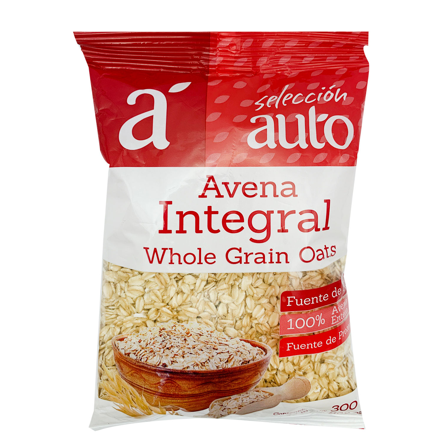 Avena Hojuela Integral Selección Auto Paquete 300 G