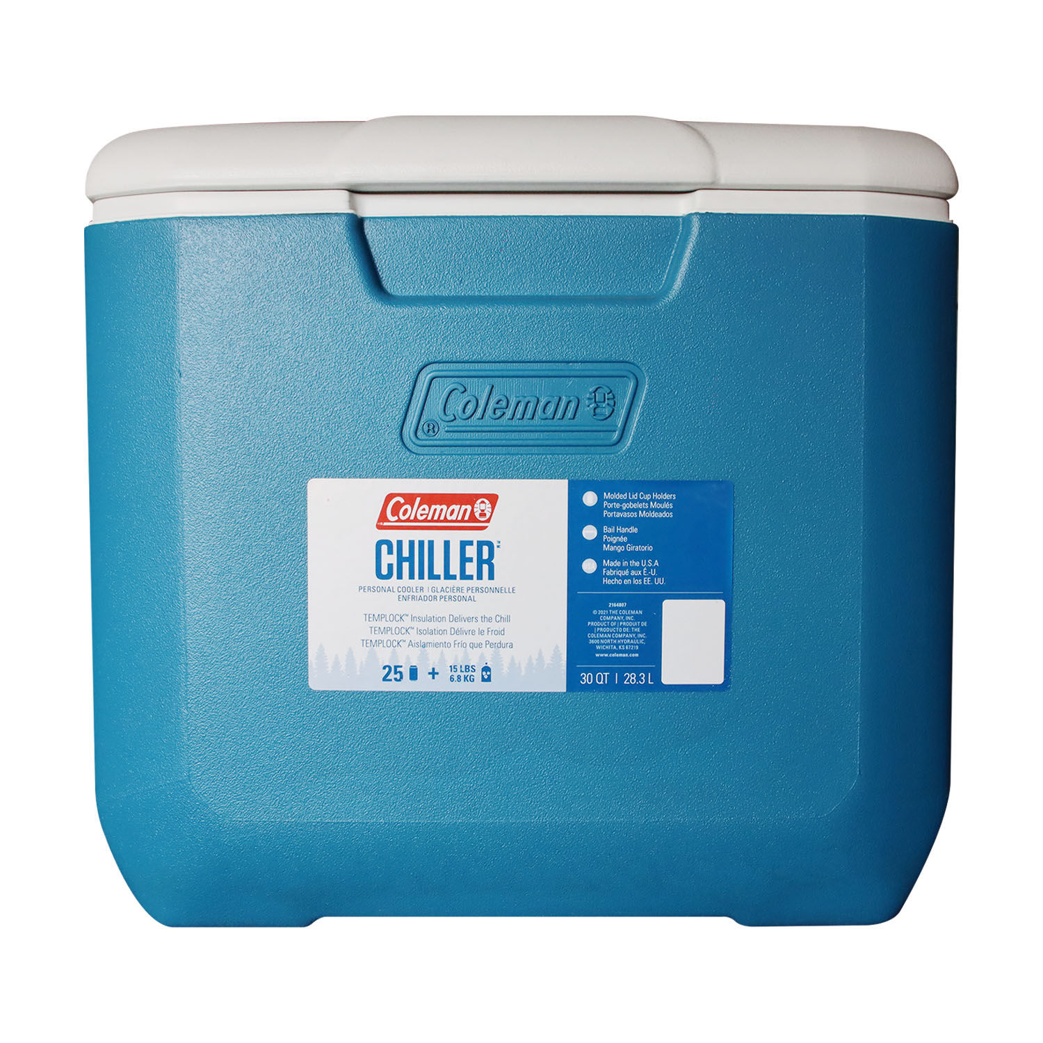 Accesorio De Camping Hielera Chiller Ocean 30qt Coleman Unidad