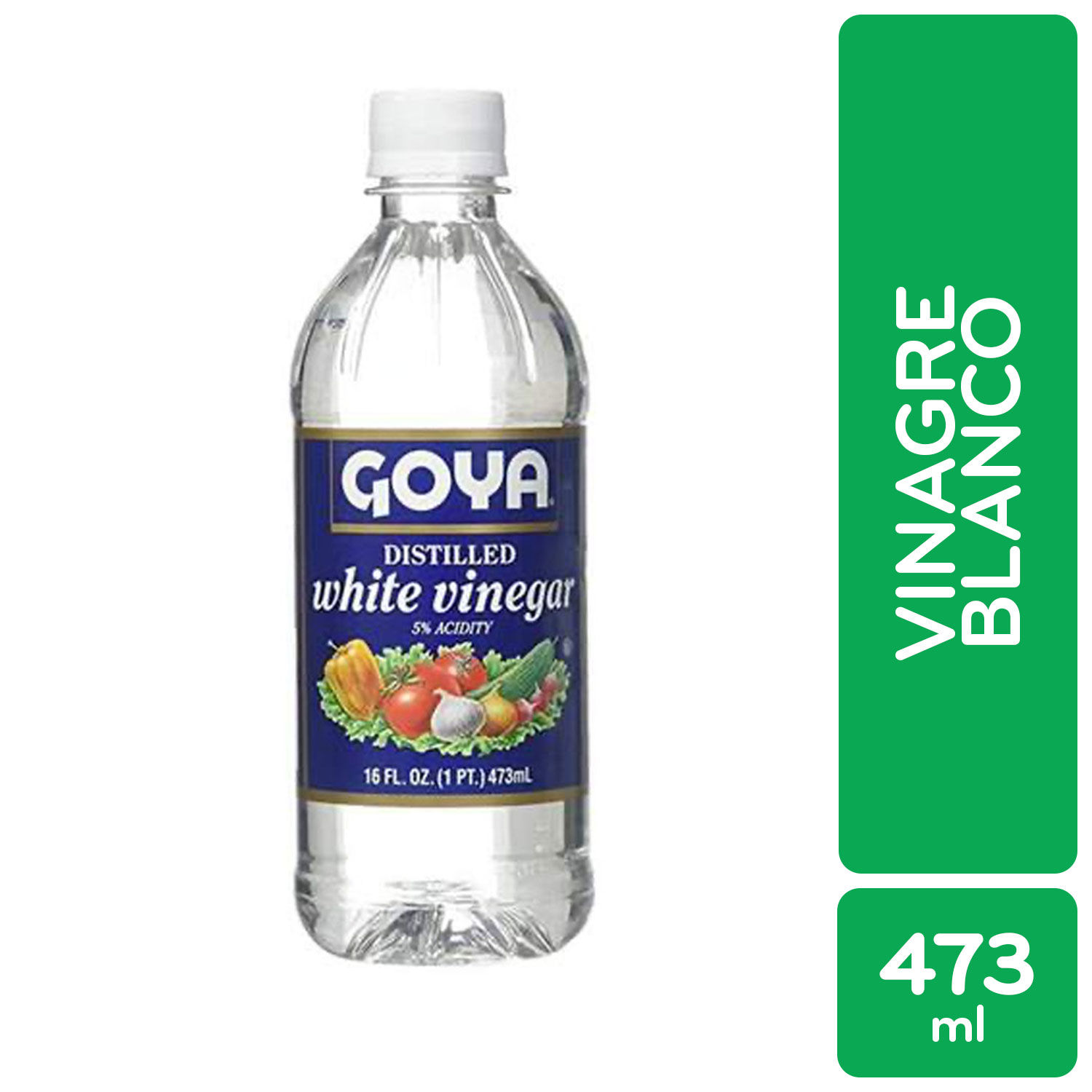Vinagre Blanco Goya Envase 473 Ml