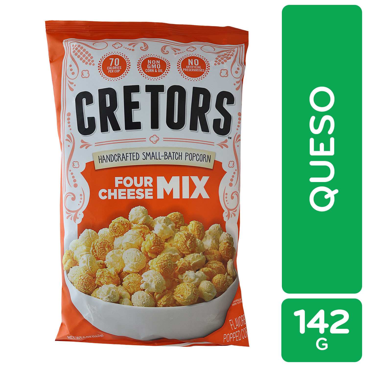 Palomita Preparada Cuatro Quesos Cretors Paquete 142 G