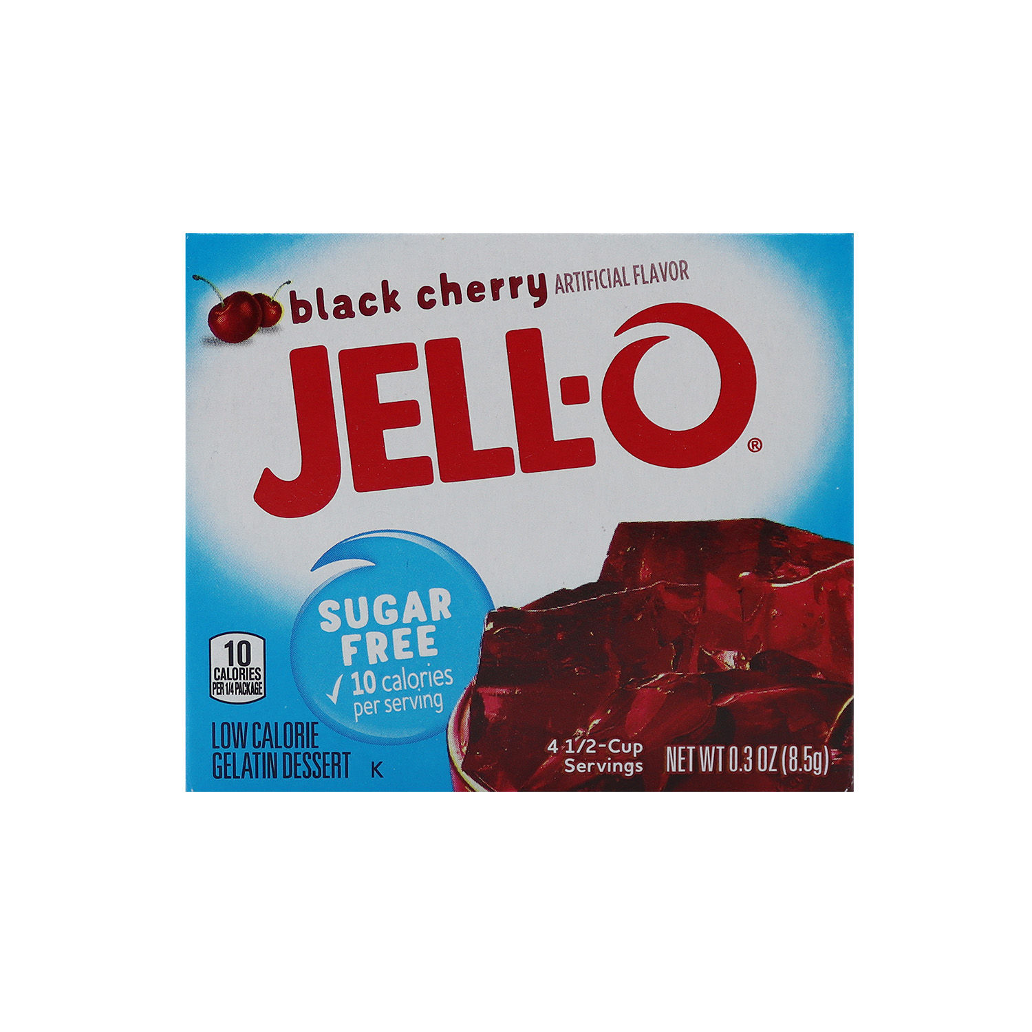 Postre de gelatina sin azúcar Jell-O