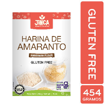 Harina Sin Gluten Amaranto Jinca Foods Caja 454 Kg