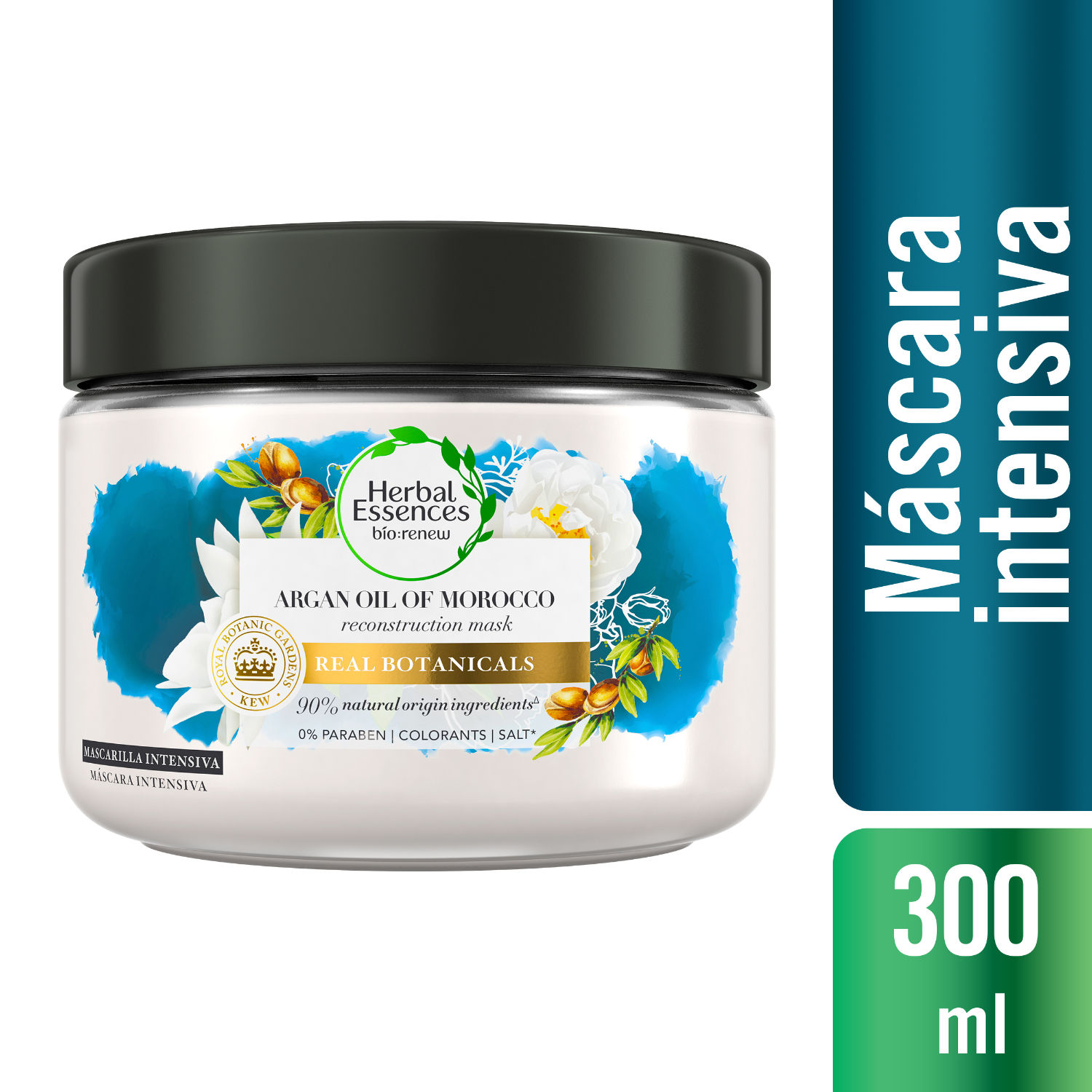 Tratamiento Para Cabello Mascarilla Hidratante Argan Herbal Essences Envase 300 Ml