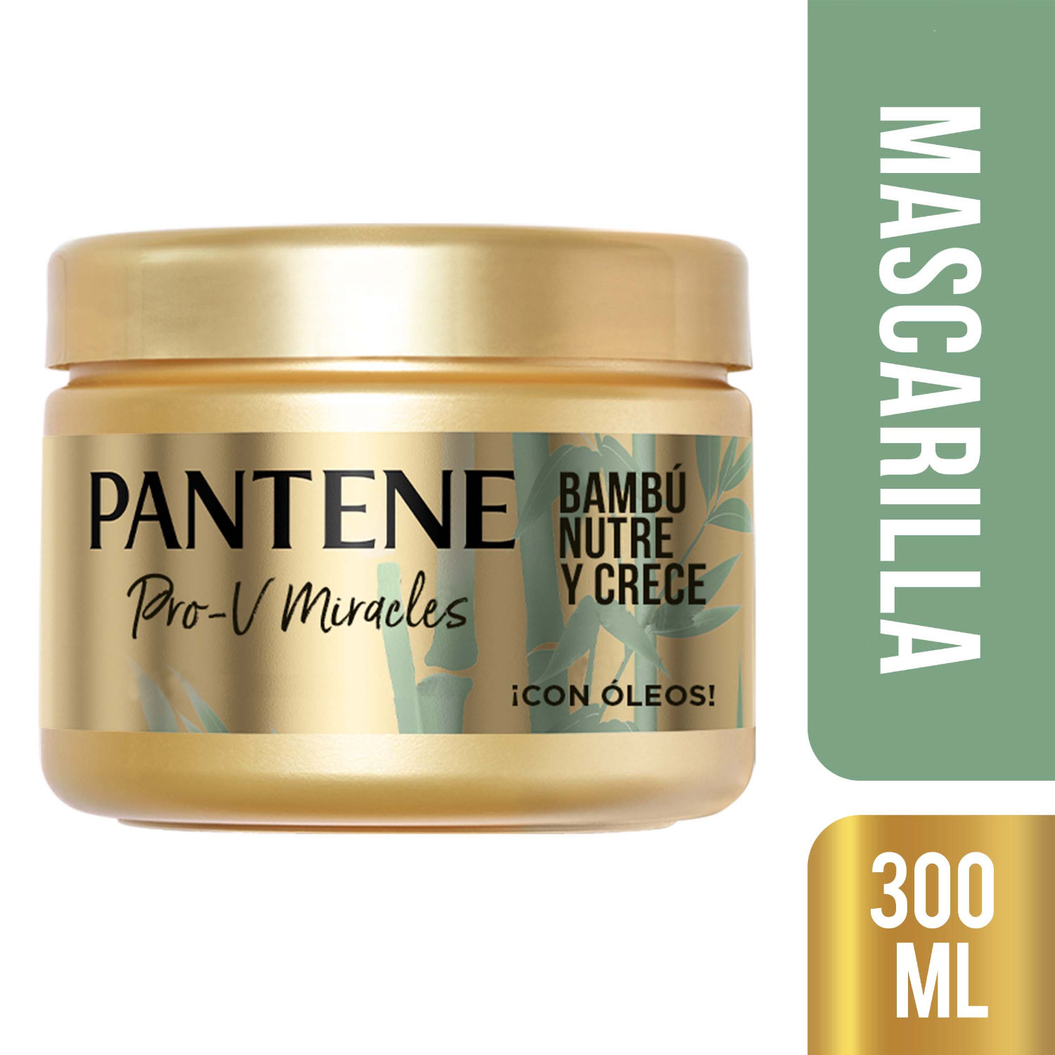 Tratamiento Para Cabello Mascarilla Nutritiva Bambu Pantene Envase 300 Ml