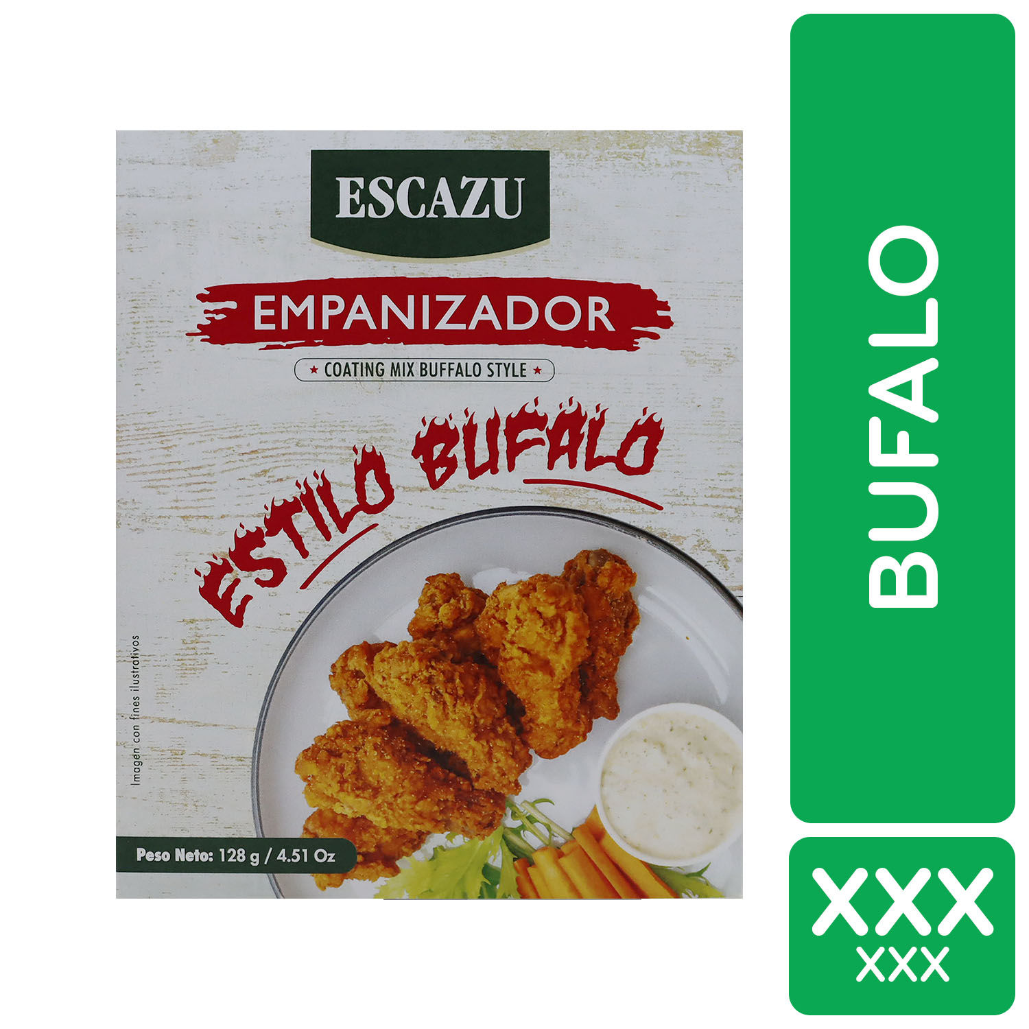 Empanizador Bufalo Escazu Caja 128 G