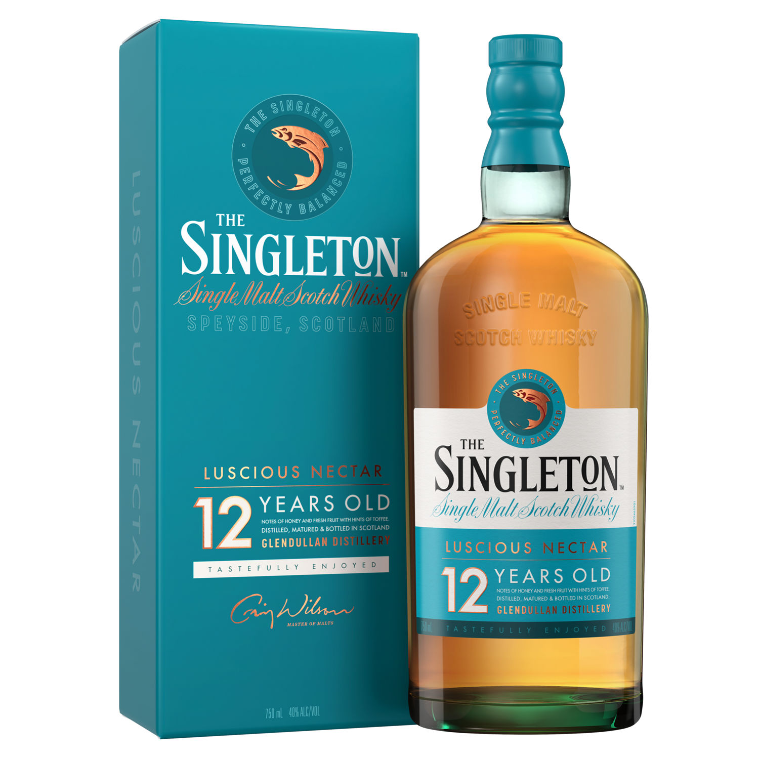 Whisky Escoces 12 Años The Singleton Botella 700 Ml