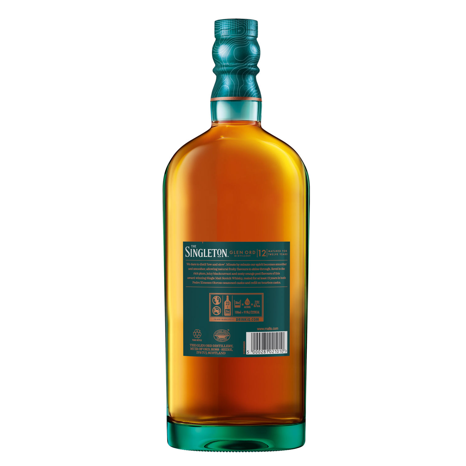 Whisky Escoces 12 Años The Singleton Botella 700 Ml