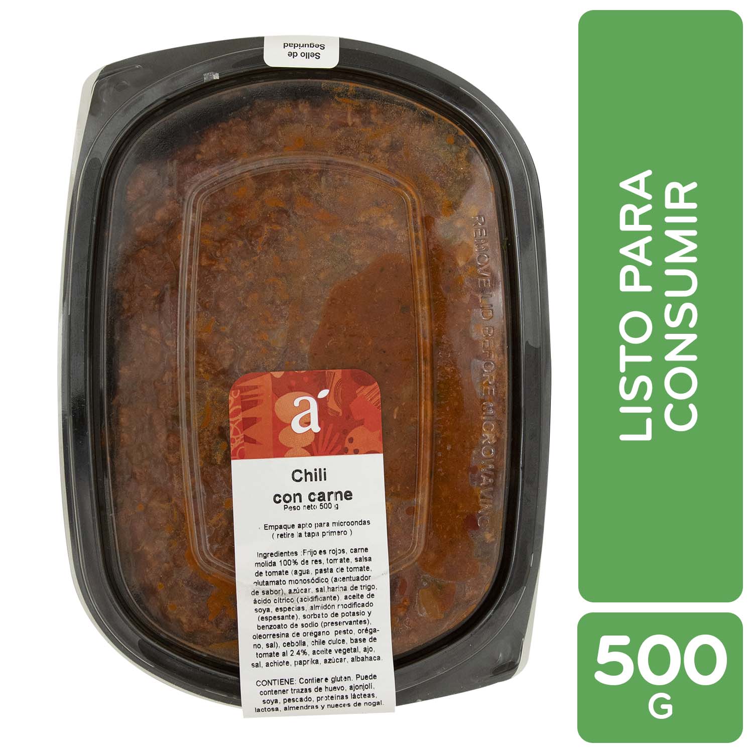 Chili Con Carne Auto Mercado Unidad  500 G