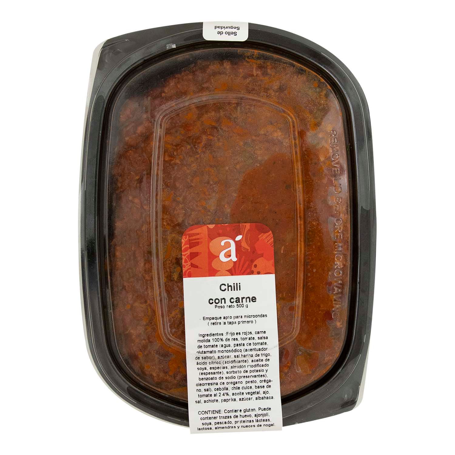 Chili Con Carne Auto Mercado Unidad  500 G