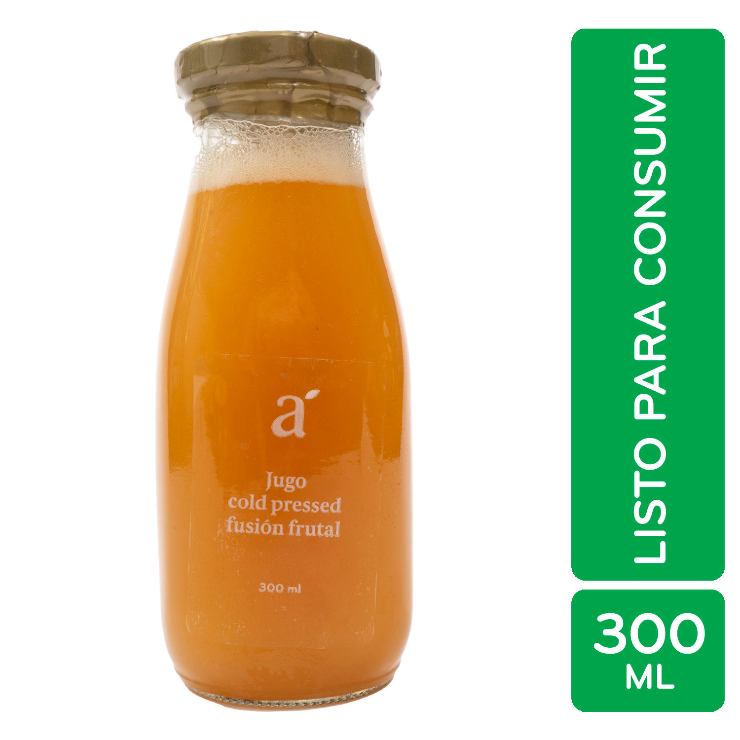 Jugo Coldpress Fusion Frutal Auto Mercado Envase 300 Ml