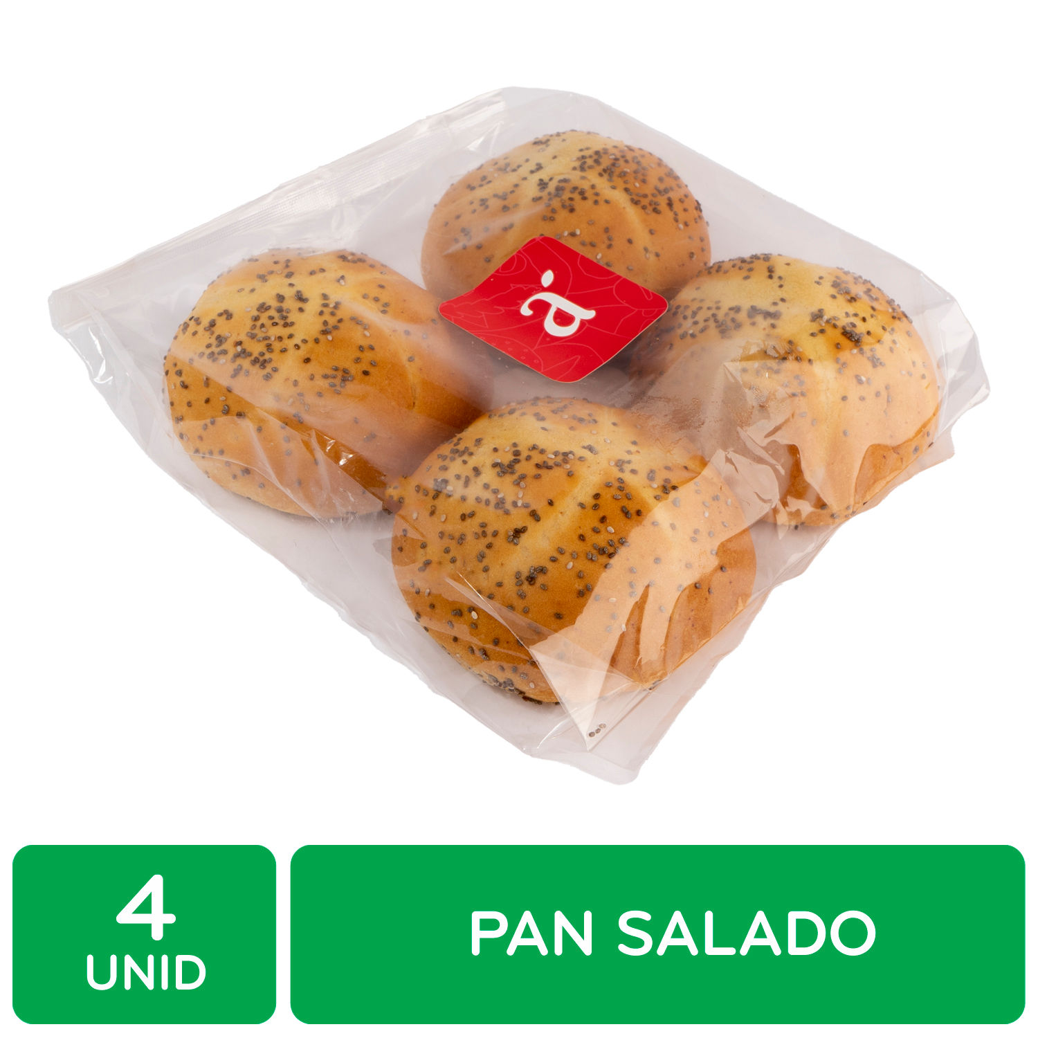 Pan Hamburguesa Kaiser Auto Mercado Bolsa 340  G