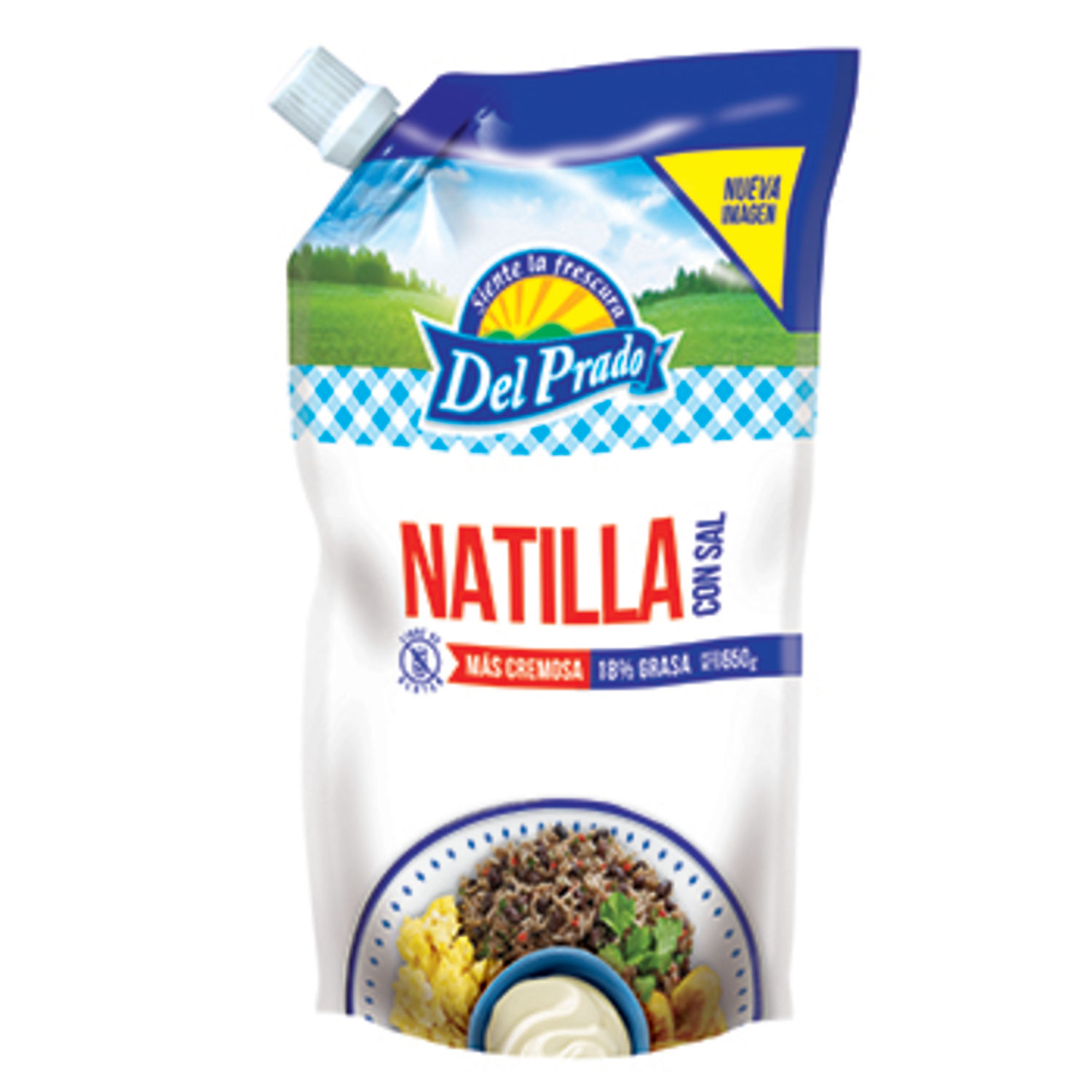 Natilla Con Sal Del Prado Paquete 650 G

