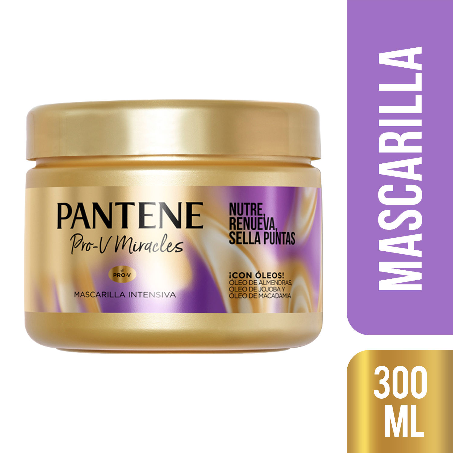 Tratamiento Para Cabello Mascarilla Hidratante Pantene Envase 300 Ml