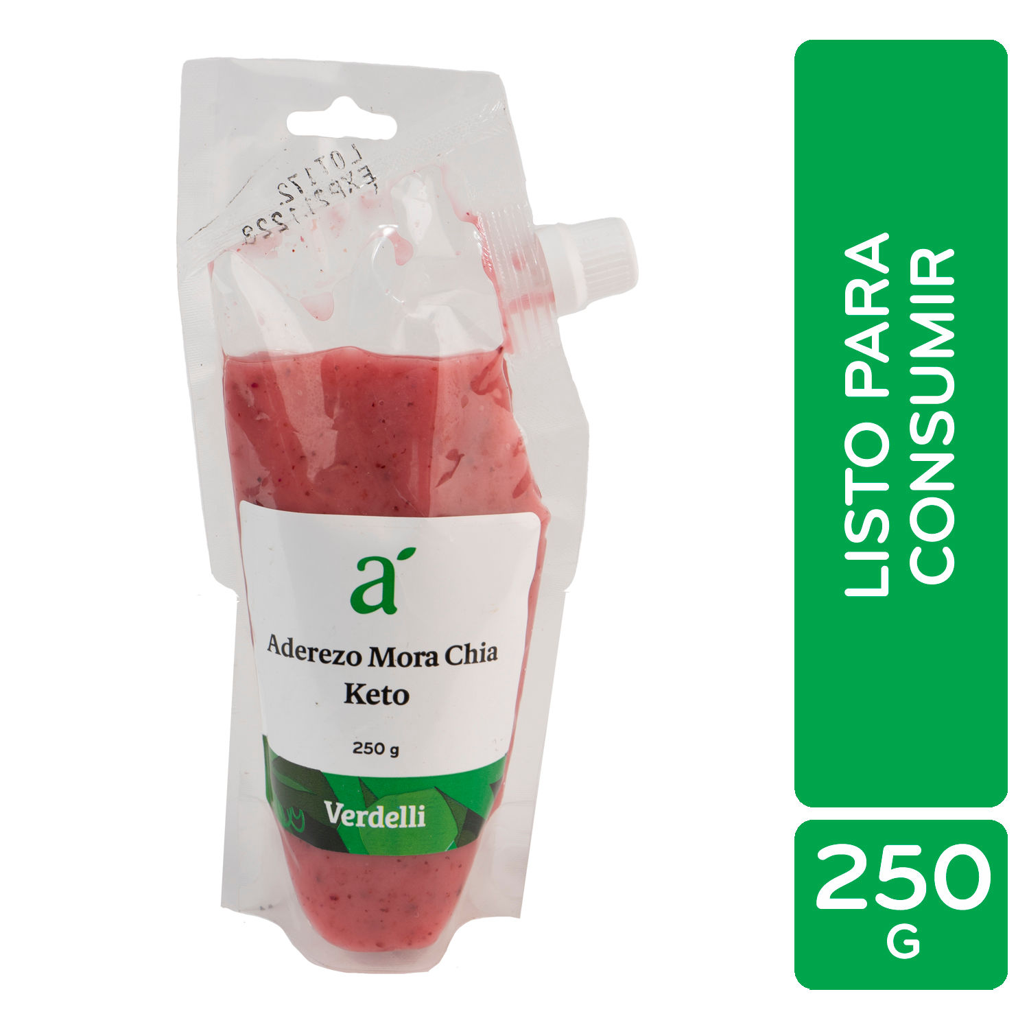 Aderezo Chia Mora Keto Auto Mercado Paquete 250 G