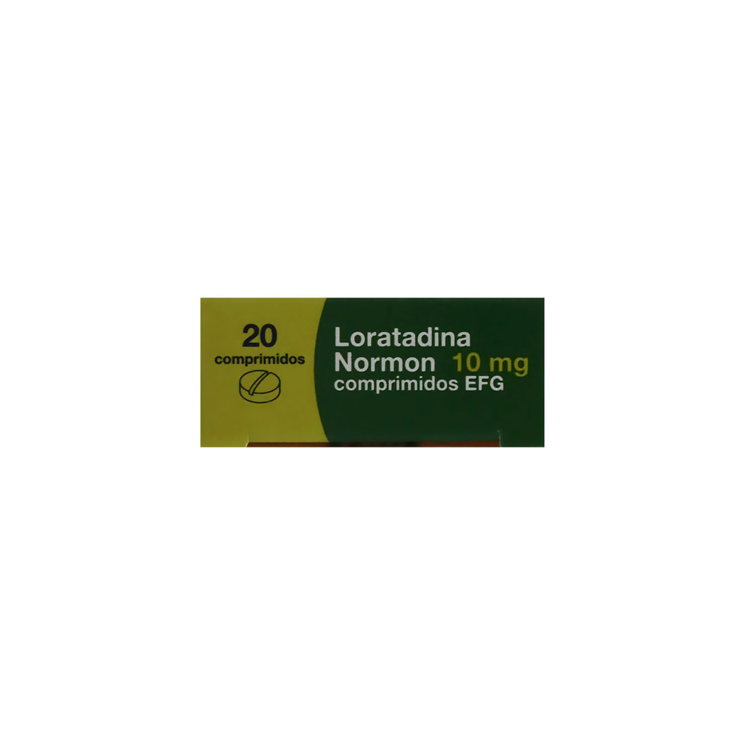 Antihistaminico Adulto Loratadina 10 Mg Normon Caja 20 Unid
