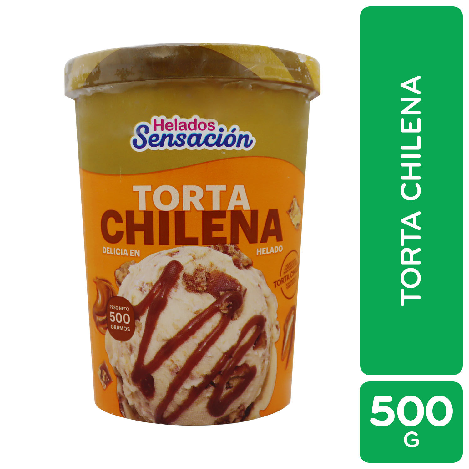 Helado Torta Chilena Sensacion Envase 500 G