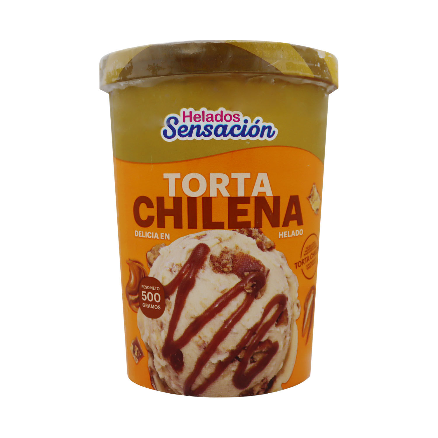 Helado Torta Chilena Sensacion Envase 500 G