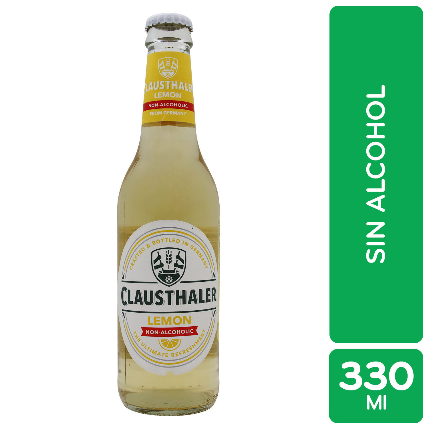 Cerveza Sin Alcohol Limon Clausthaler