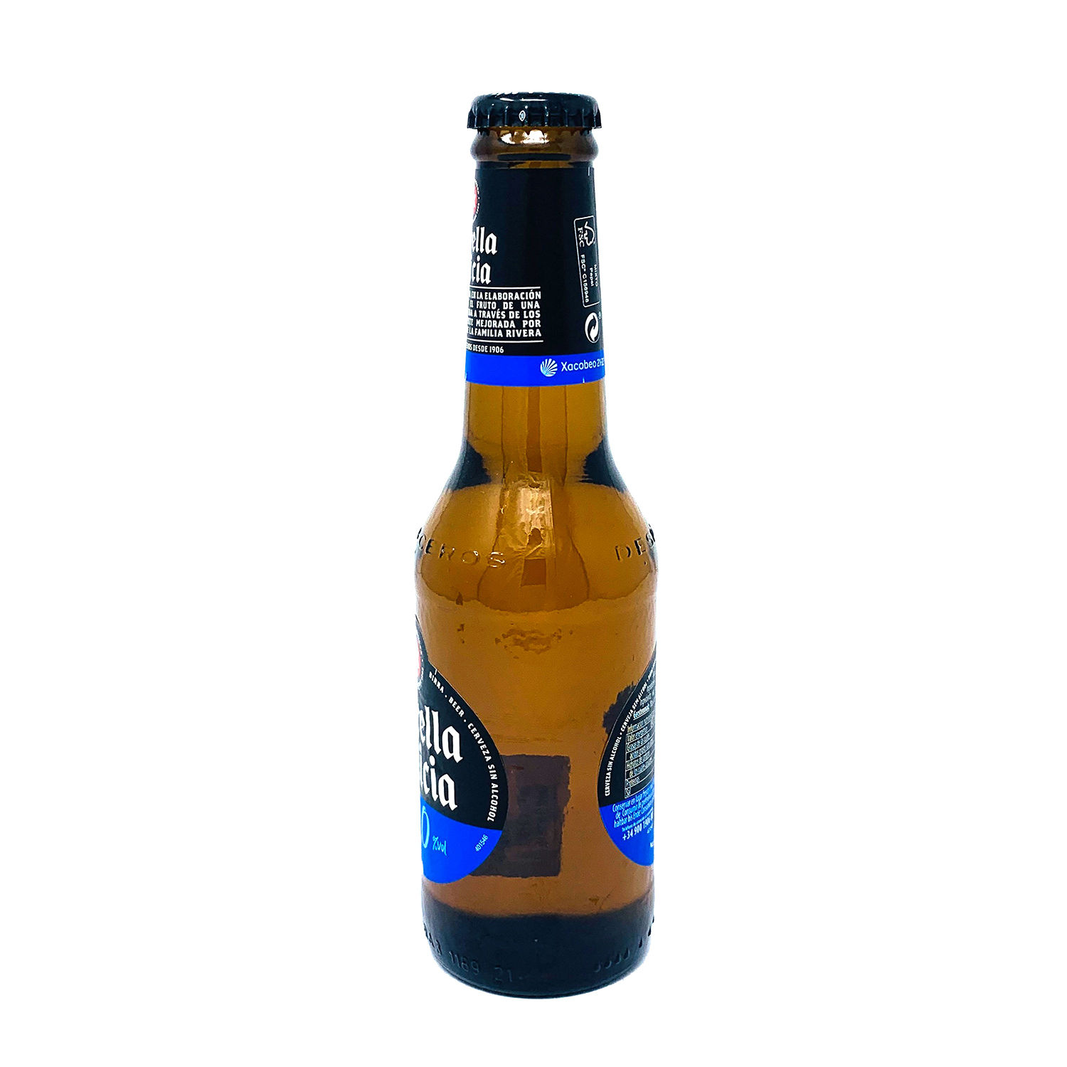 Cerveza Importada 0.0% Alcohol España Estrella De Galicia Botella 250 M L
