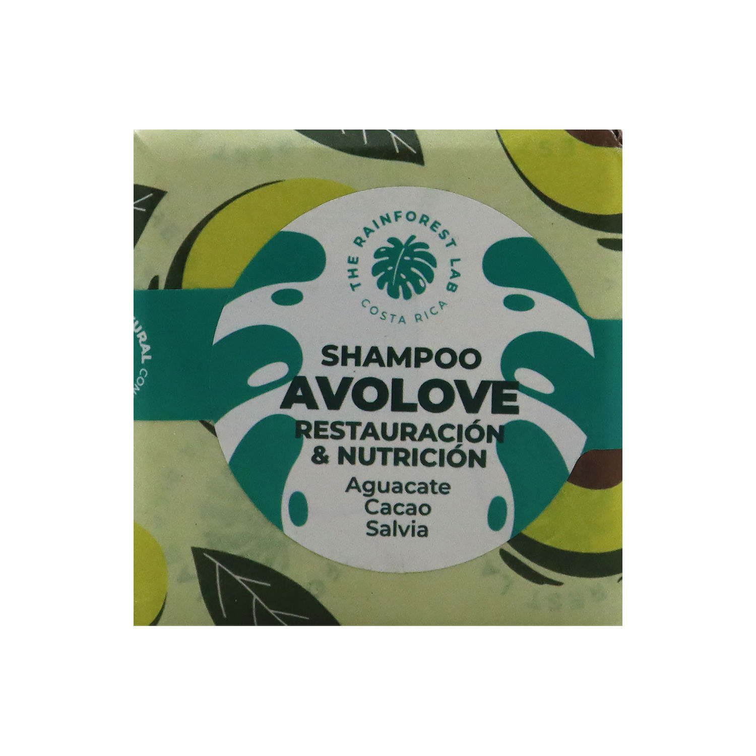 Shampoo Natural Frida Rapacion Y Suavidad The Rainforest Lab Caja 80 G