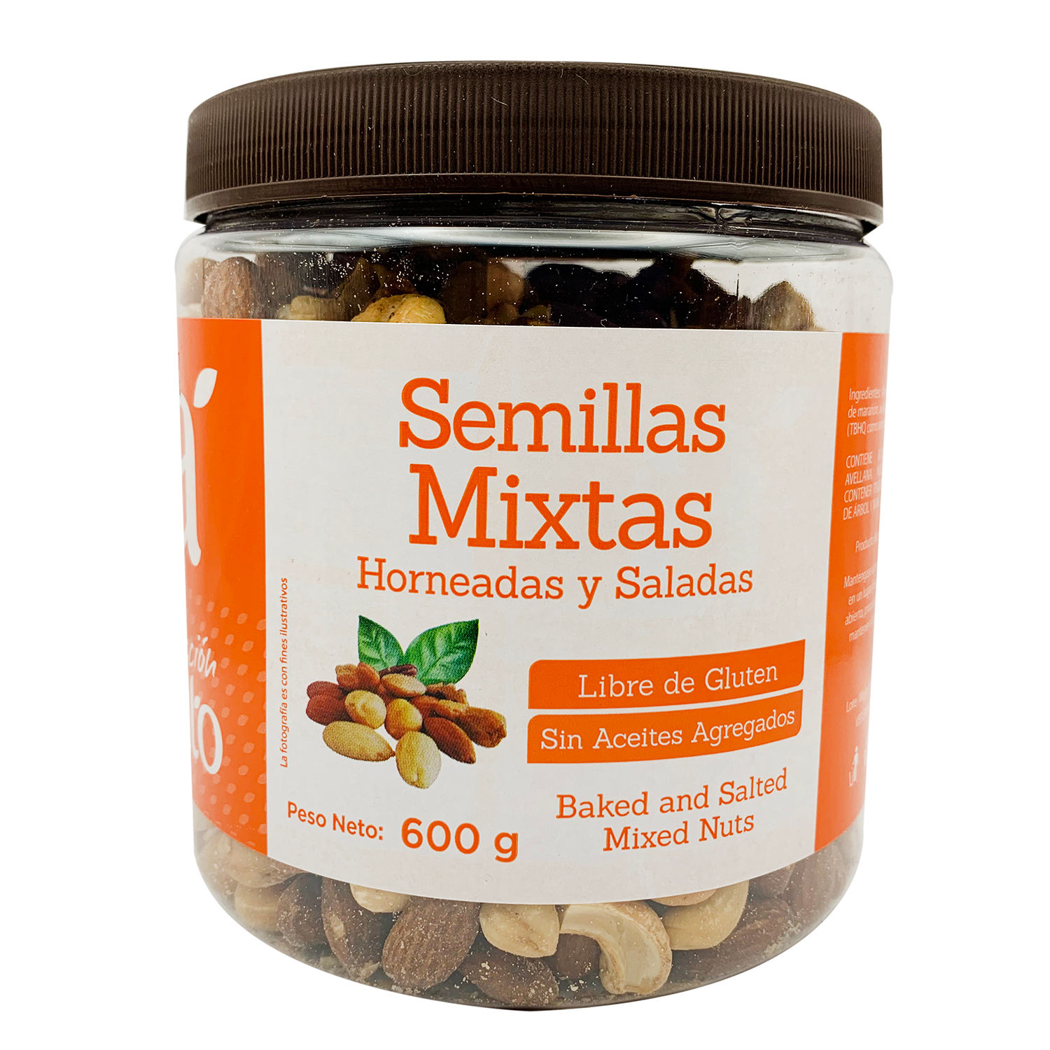 Semillas Mixtas Horneado Selección Auto Envase 600 G