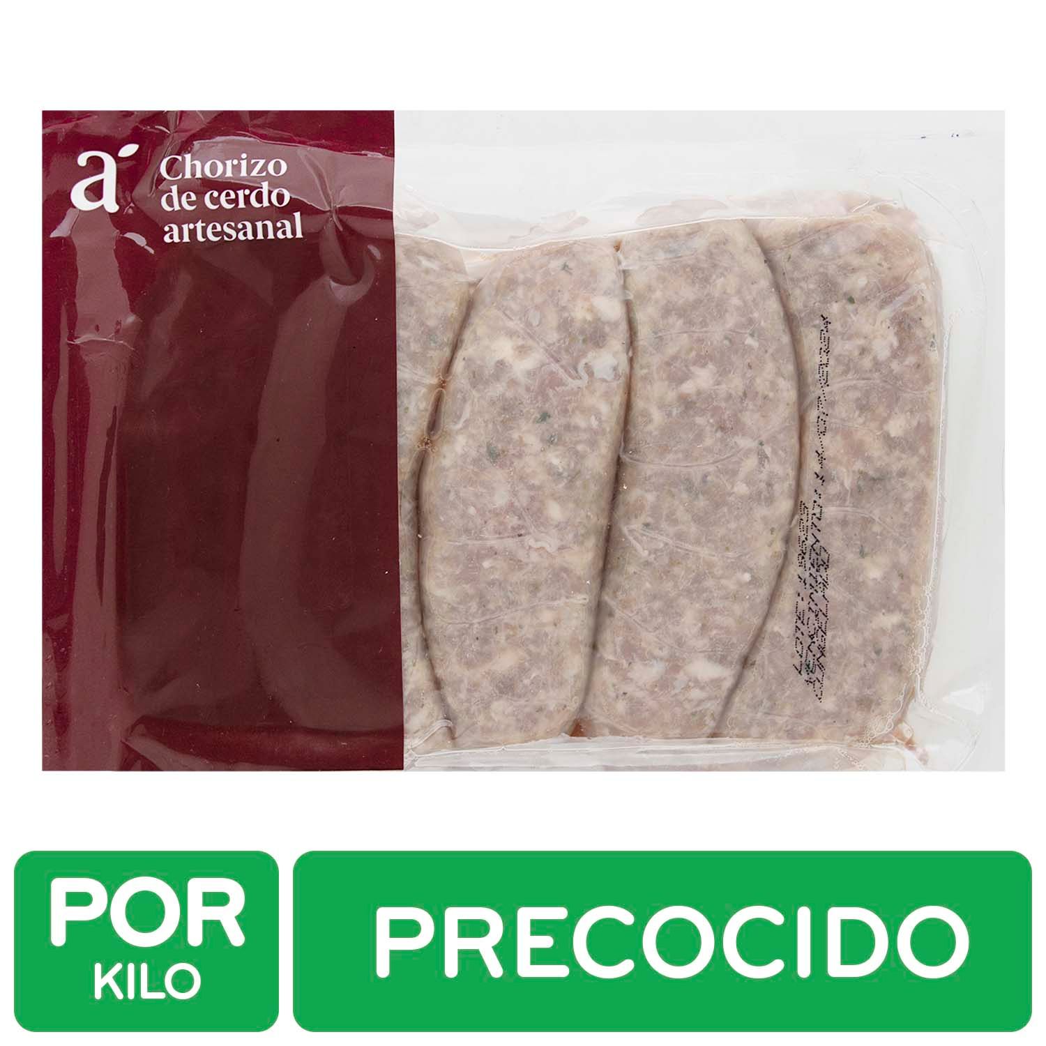 Chorizo De Cerdo Artesanal Auto Mercado Paquete 500 G
