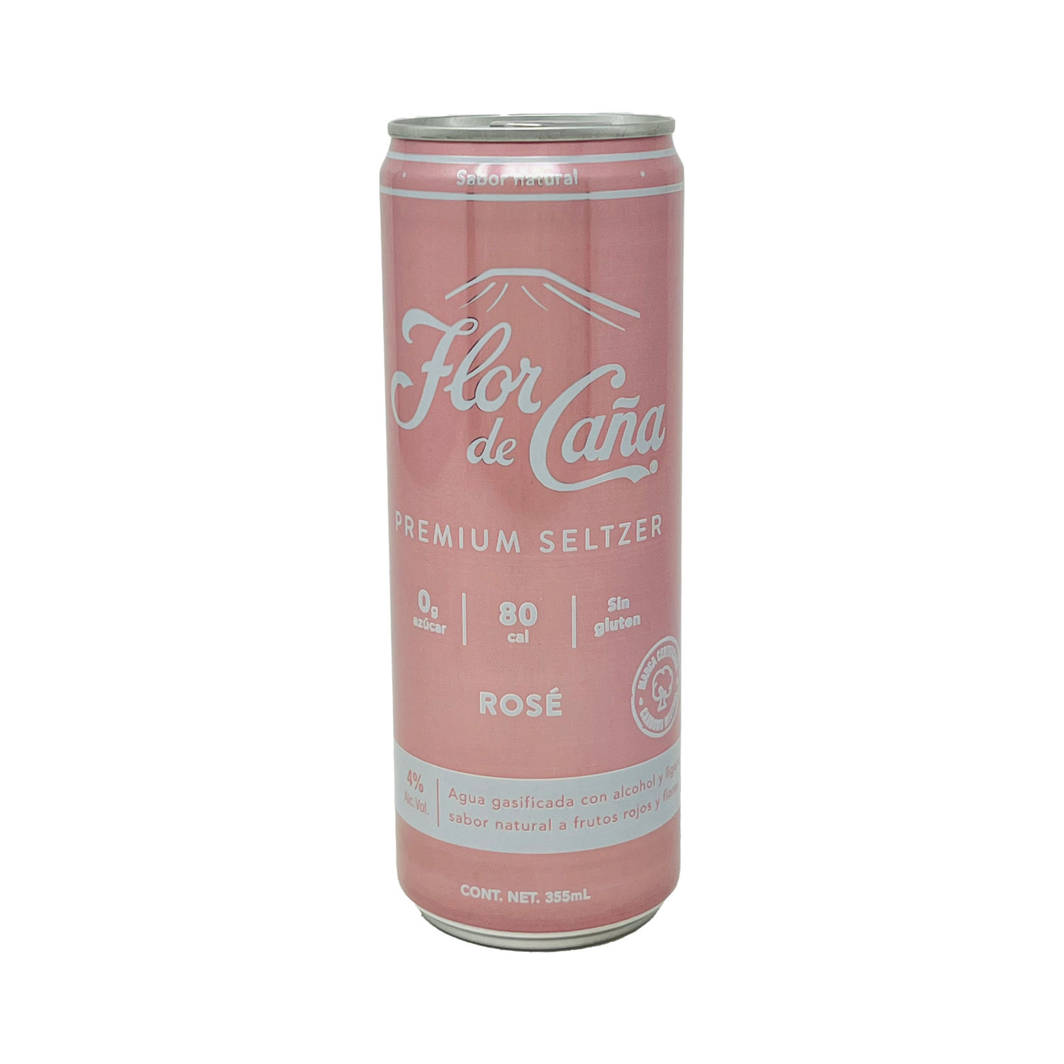 Hard Seltzer Rose Flor De Cana