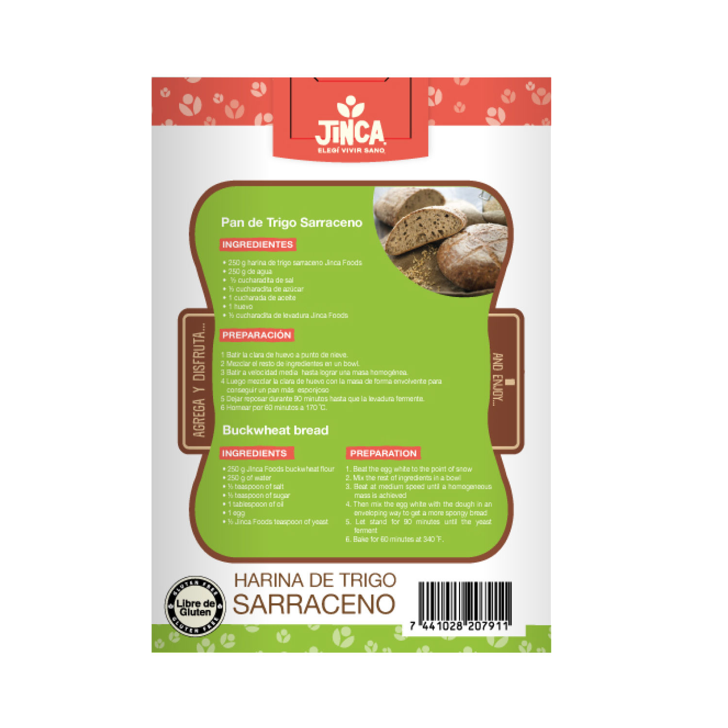 Harina Trigo Sarraceno Jinca Foods