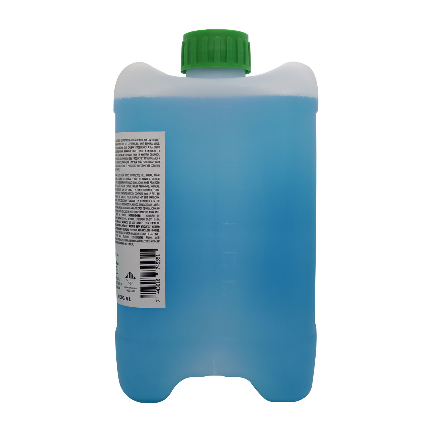 Desinfectante Liquido Blue Biodegradable Elimina Olores Ecobreeze