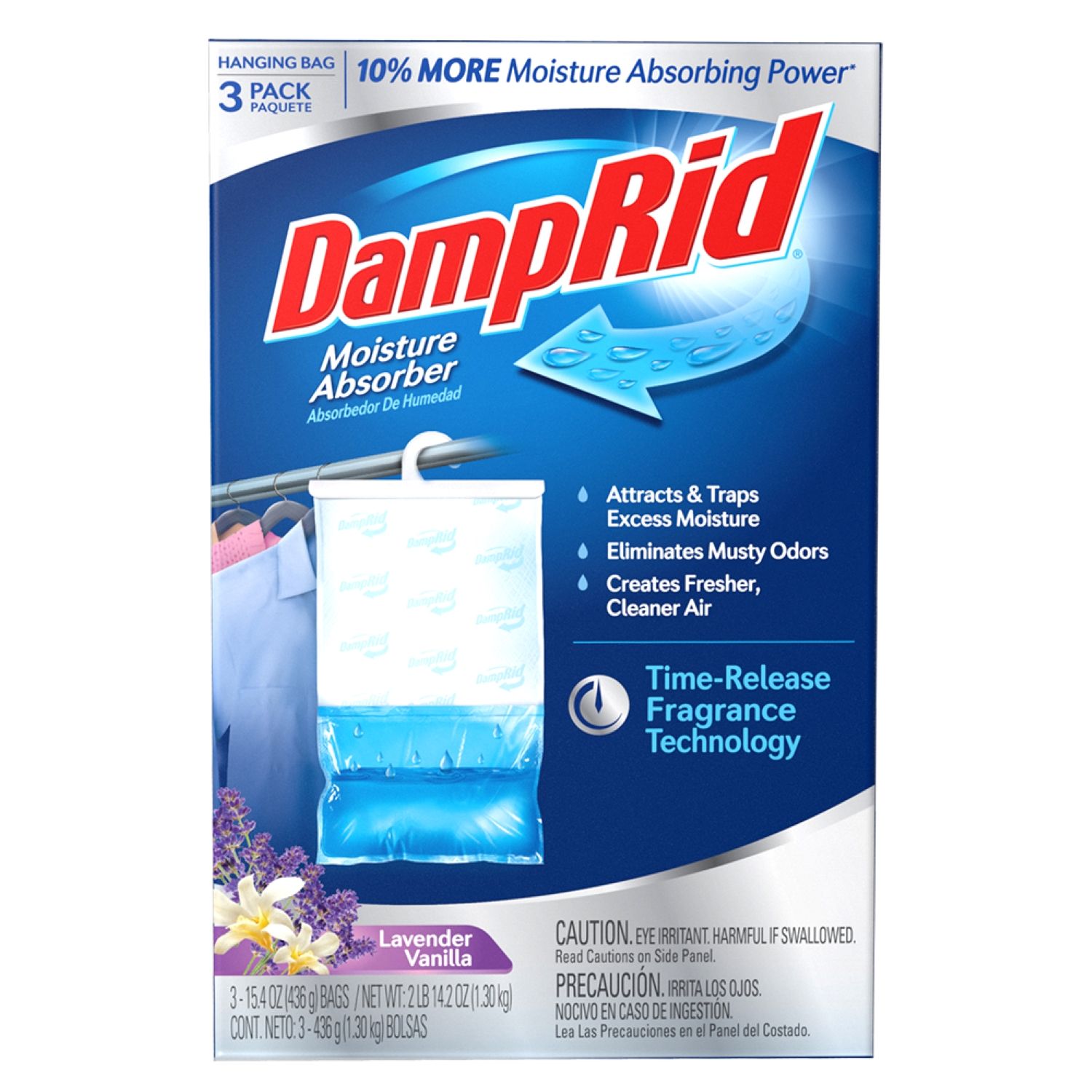 Deshumedecedor  Gancho Aparato 3u Lavanda Damp Rip Caja 1300 G