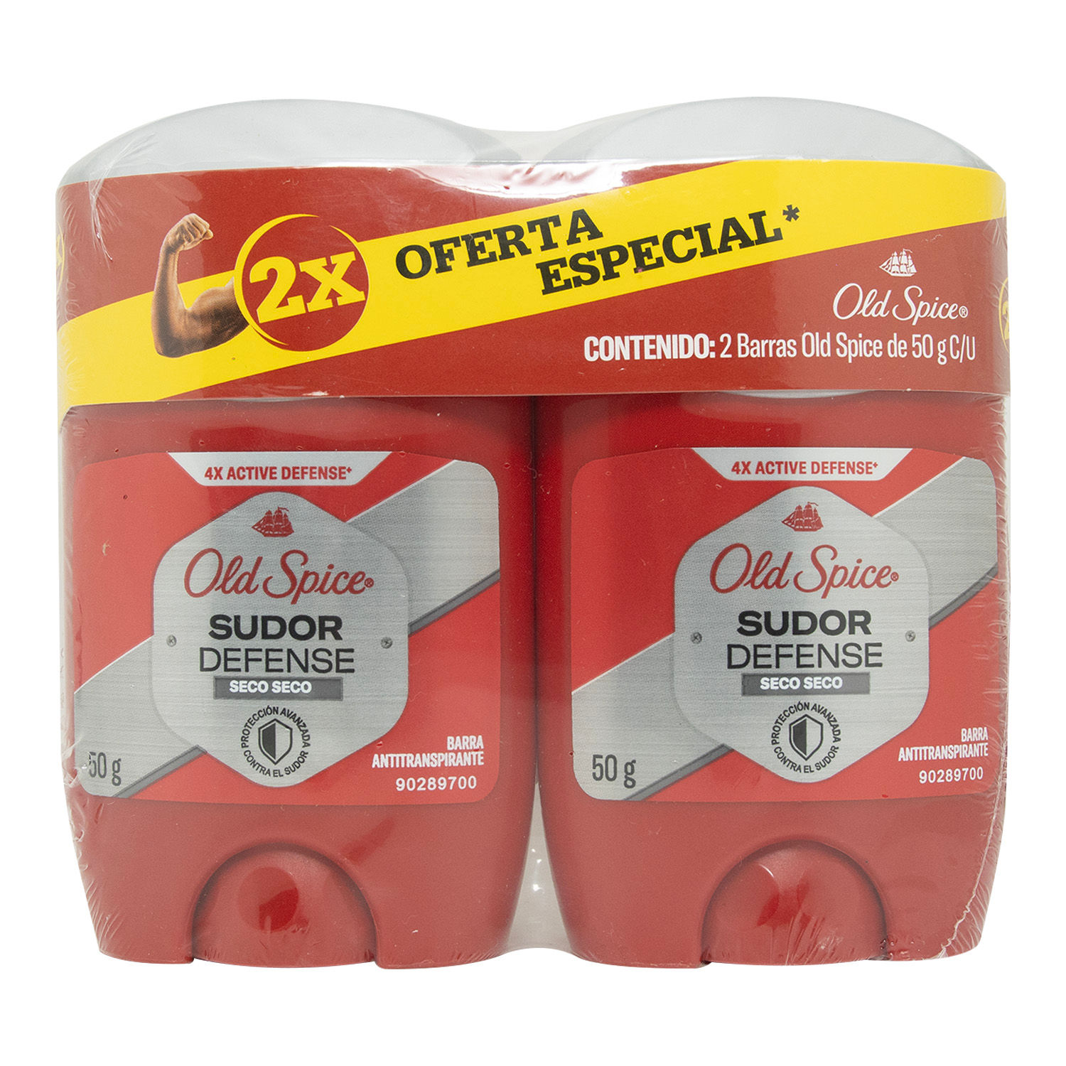 Desodorante Barra Sudor Defense 2u Old Spice