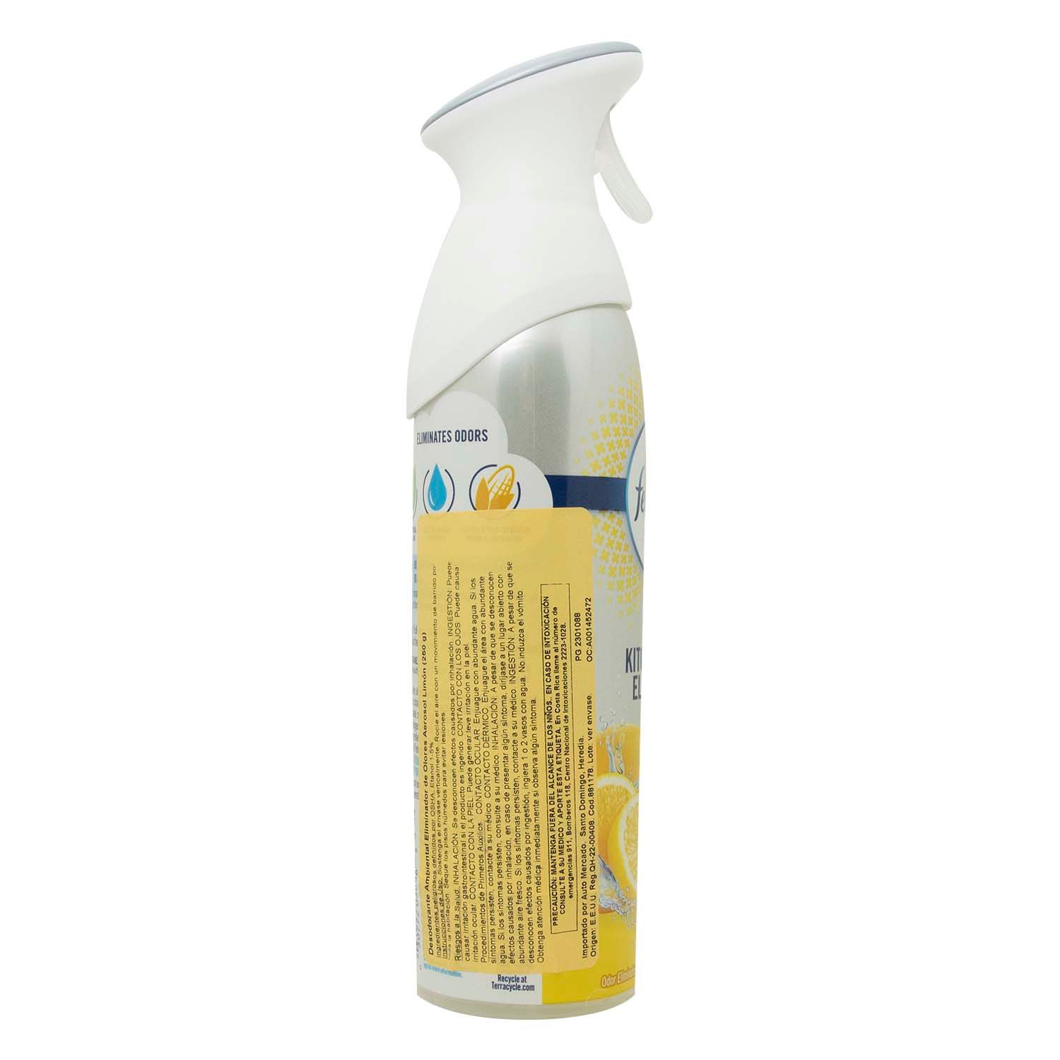 Desodorante Ambiental Aerosol Limon Cocina Eliminaolores Febreze