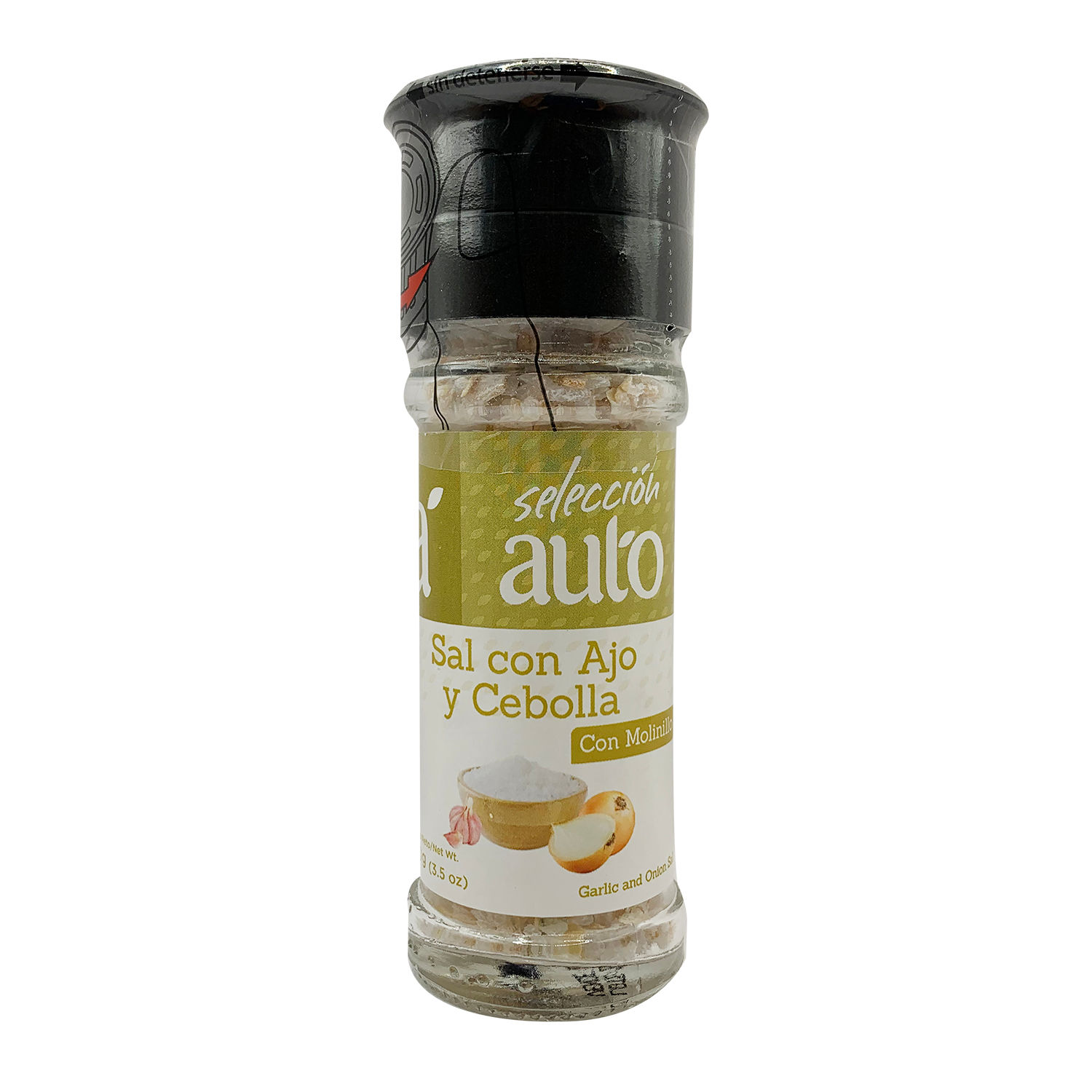 Sal Con Ajo Y Cebolla Con Molinillo Selección Auto Frasco 100 G