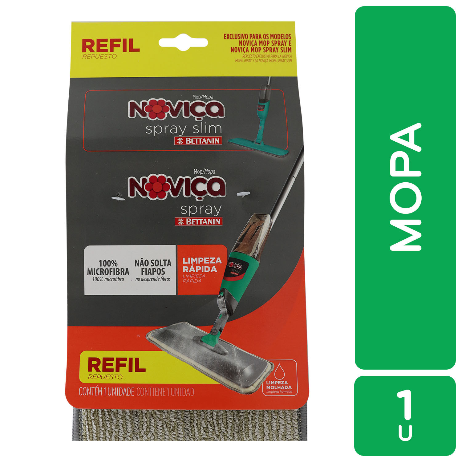 Mopa Repuesto Para Mopa Spray Novica Blister 1 Unid