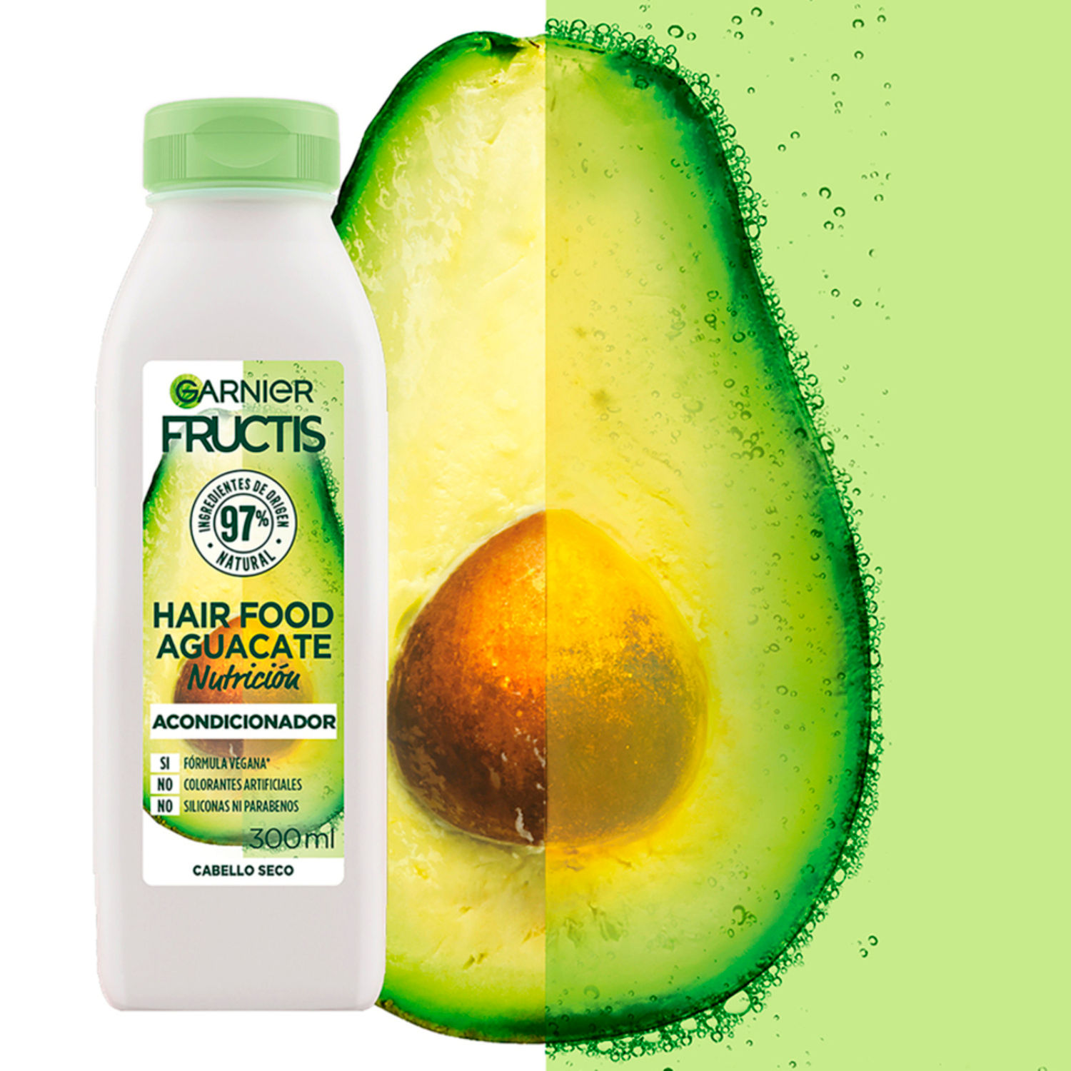 Acondicionador Natural Nutricion Hair Food Aguacate Fructis